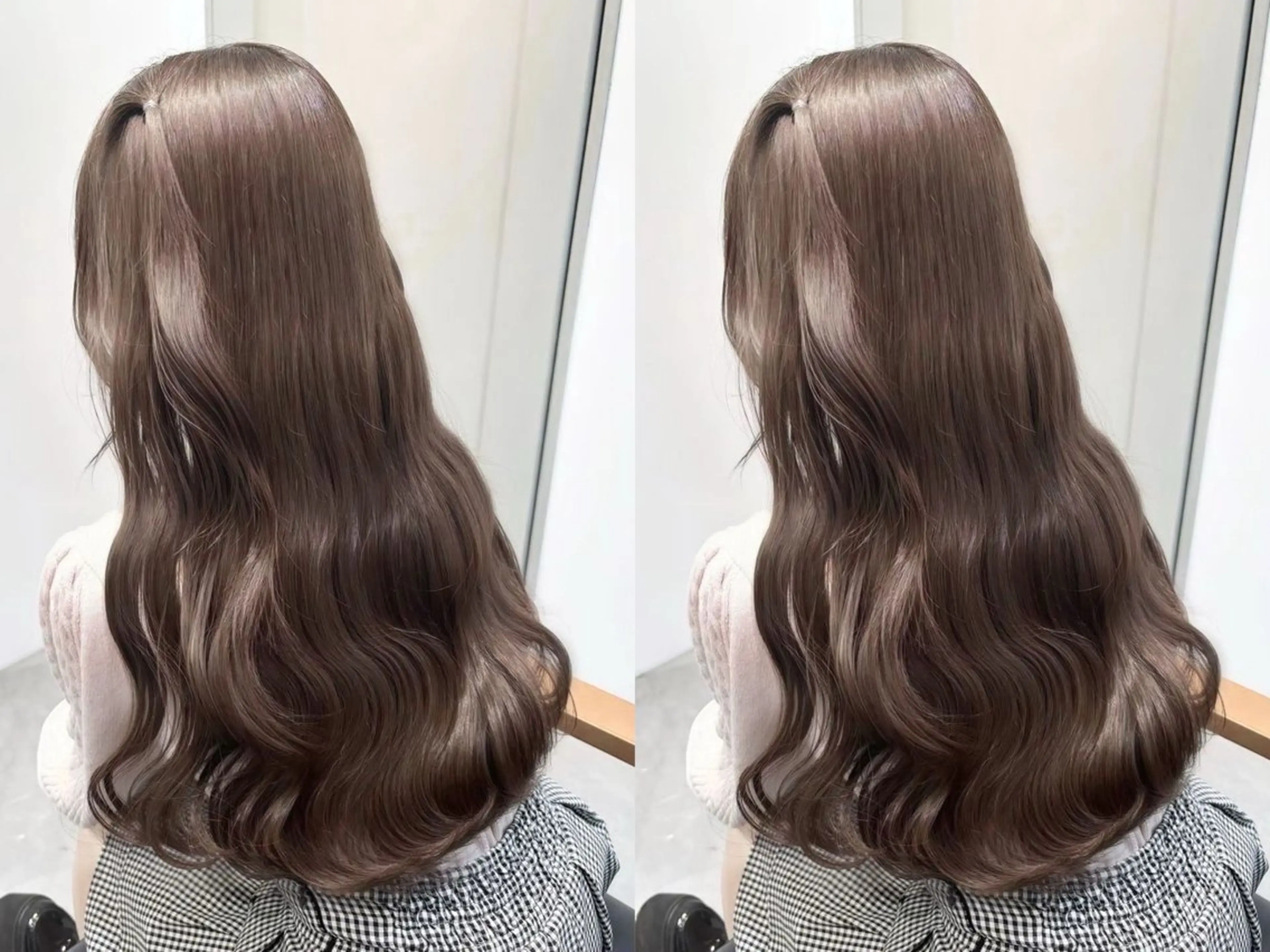 カラー ヘアカラー トレンド甘めガーリー Mizuki☁️🫧のヘアスタイル