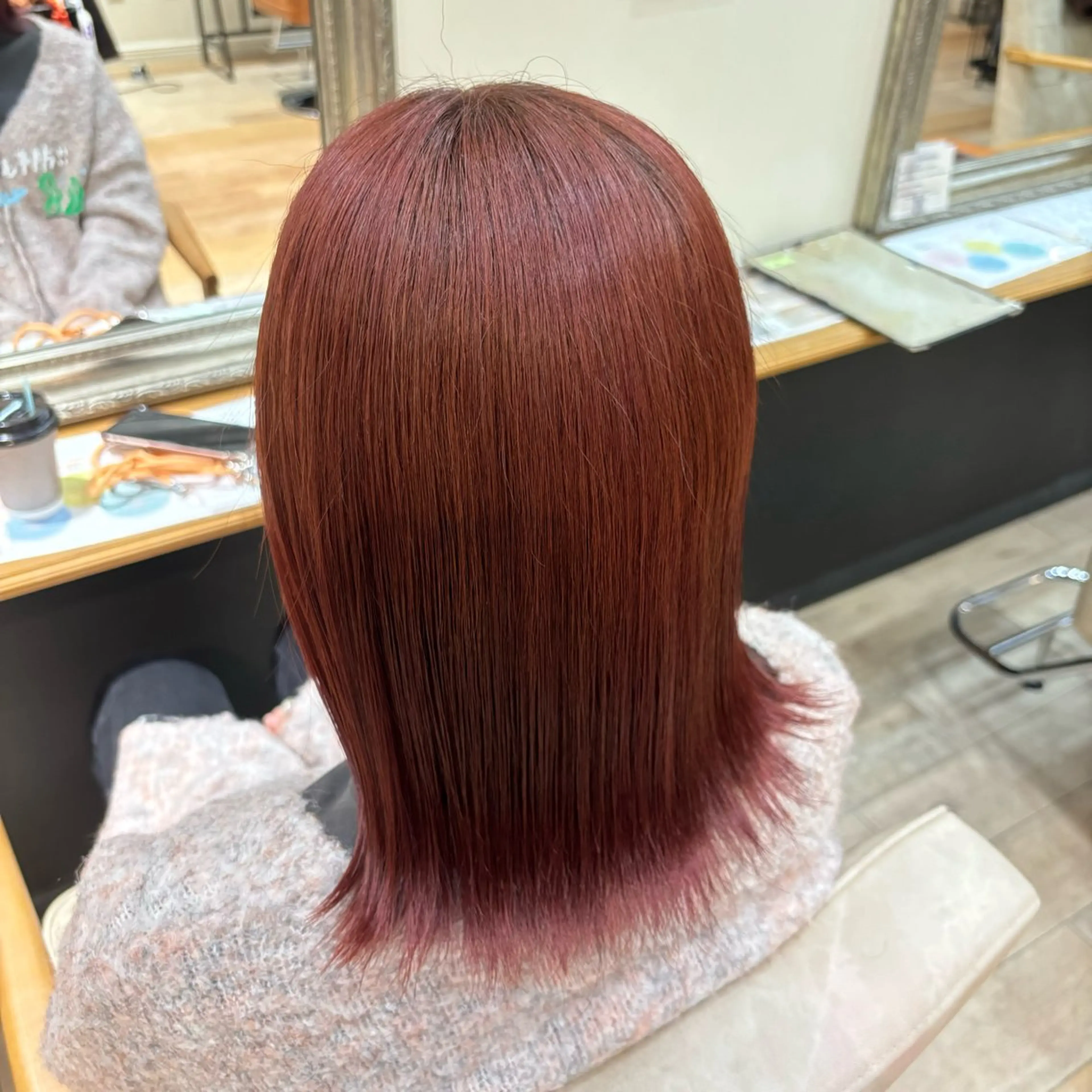 ミディアム ヘアカラー ななか /KOKOROのヘアスタイル