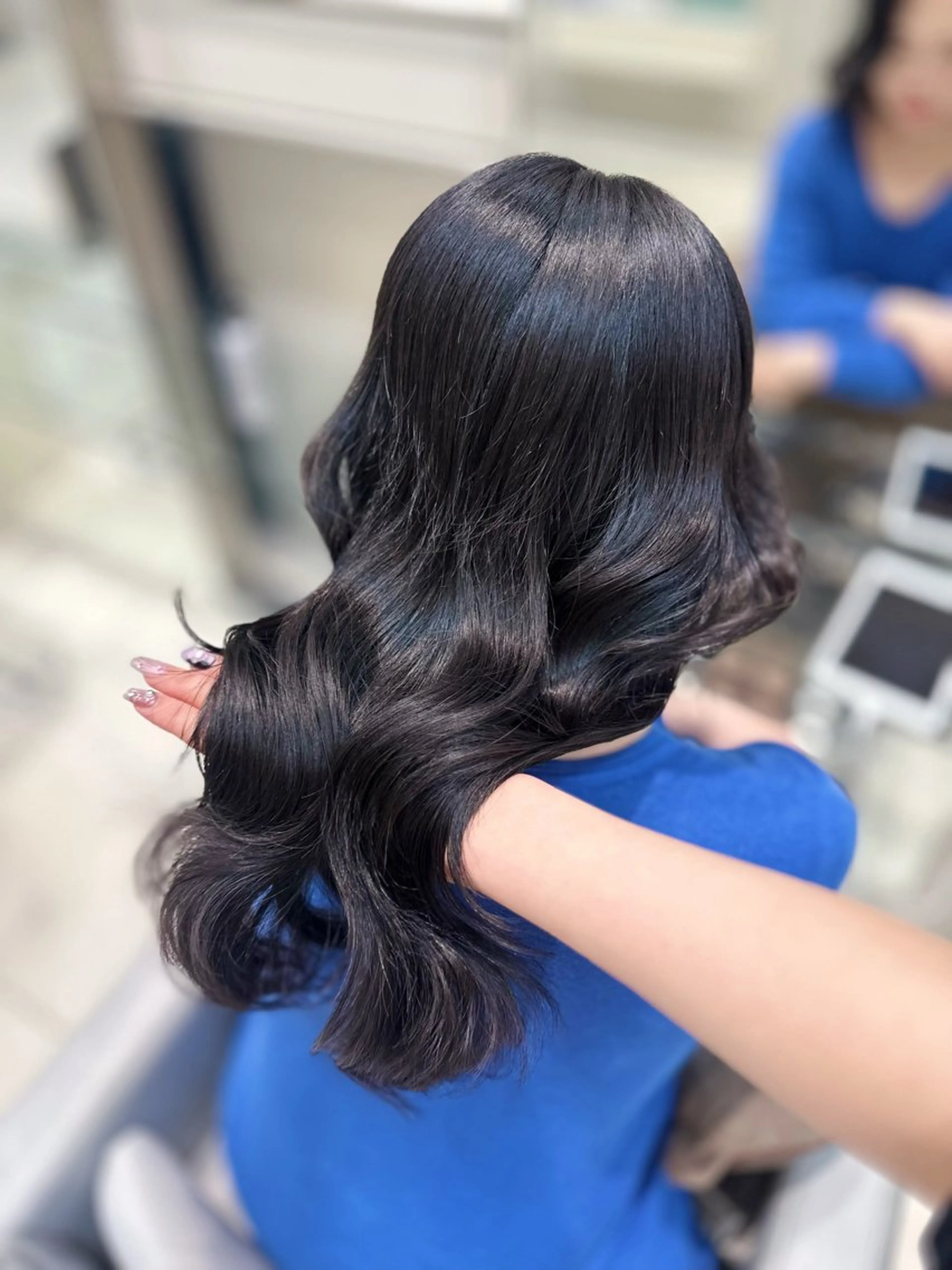 ロング ハイレイヤー レイヤーカット ︎︎☁🧺チヒロ モデル募集🧺︎︎☁のヘアスタイル