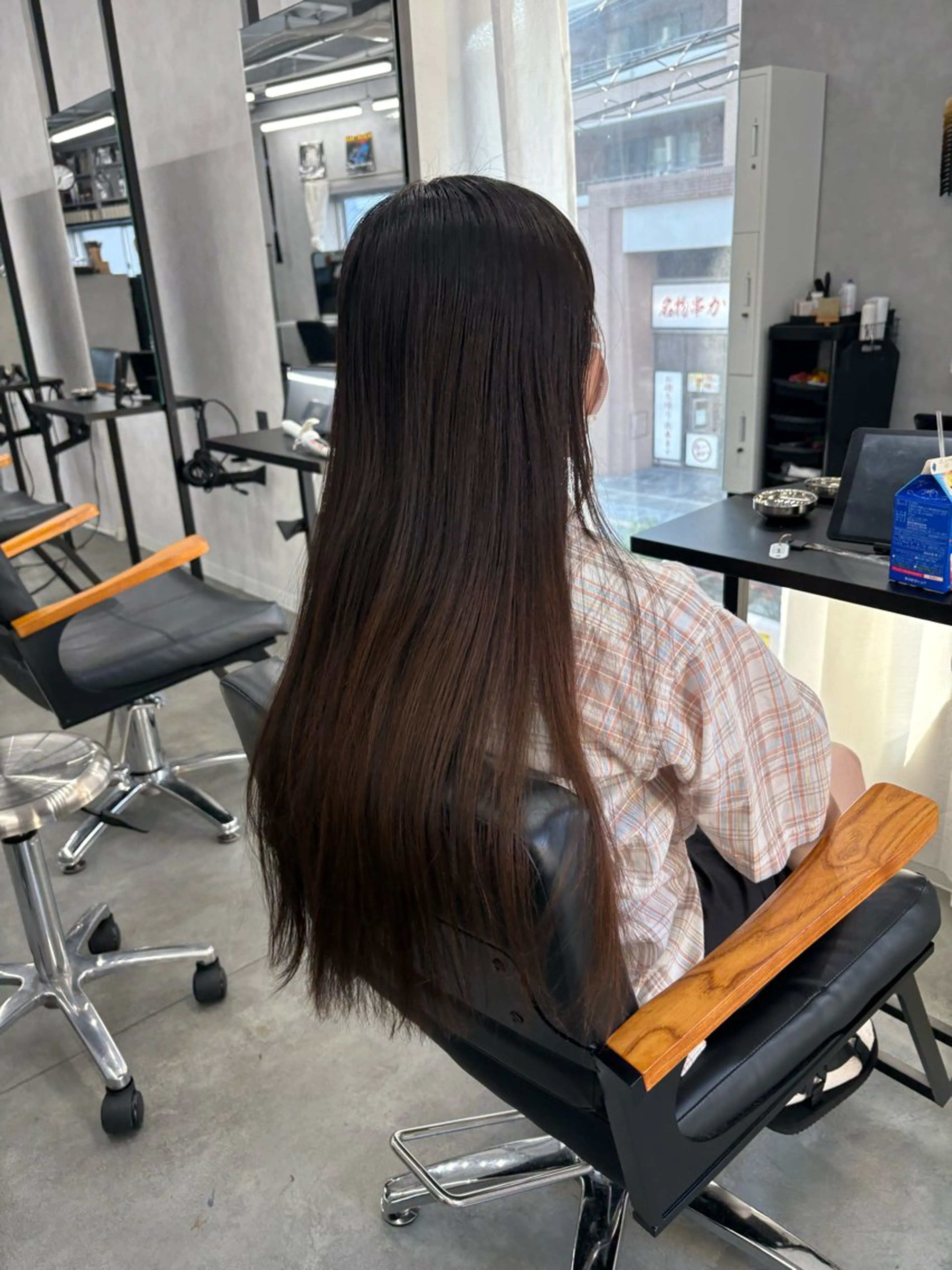 ロング パーマ LIV My(マイ) 髪質改善/箕面のヘアスタイル