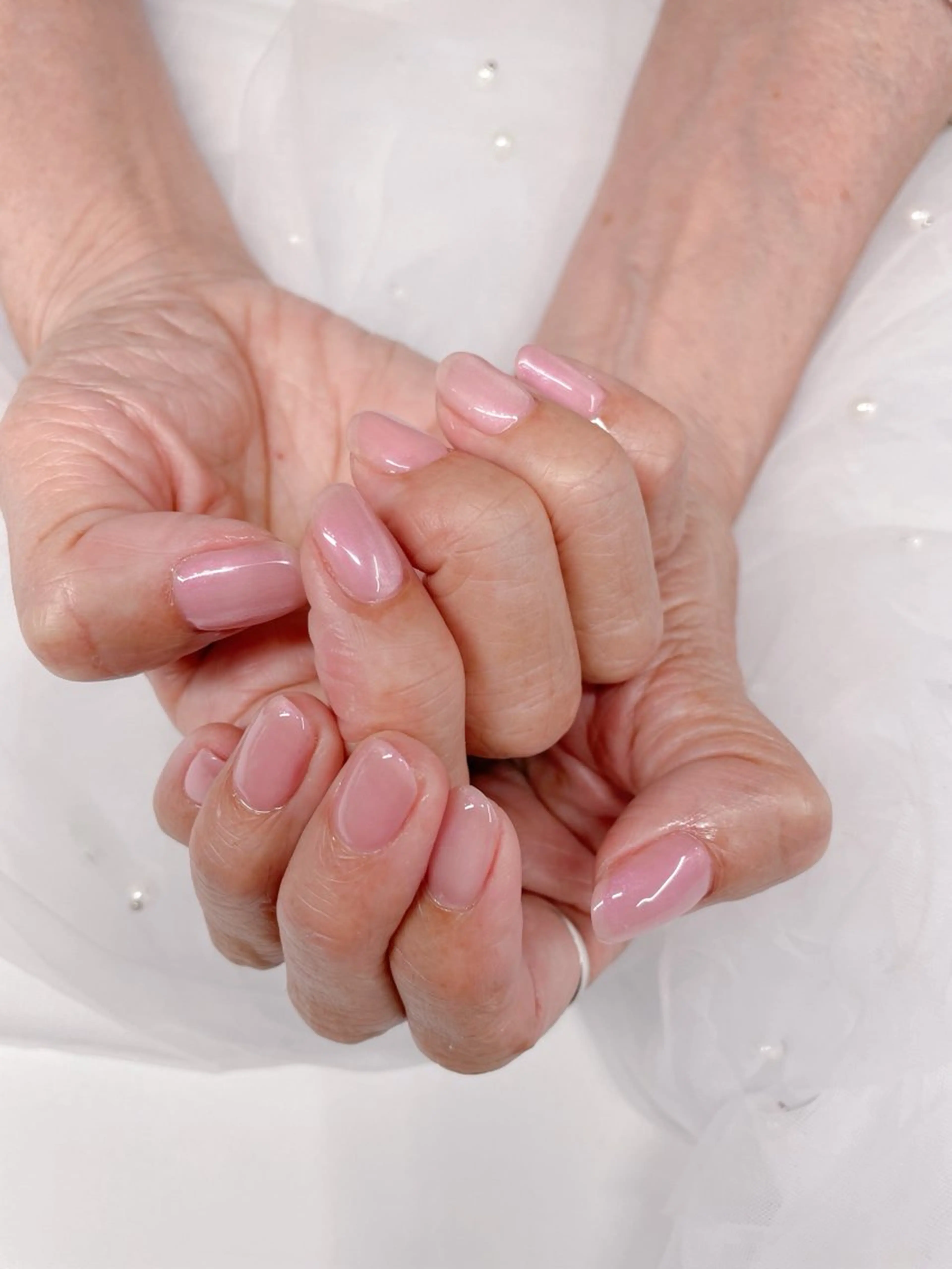 ネイル ワンカラーネイル ネイルサロン キュアリーネのネイルデザイン