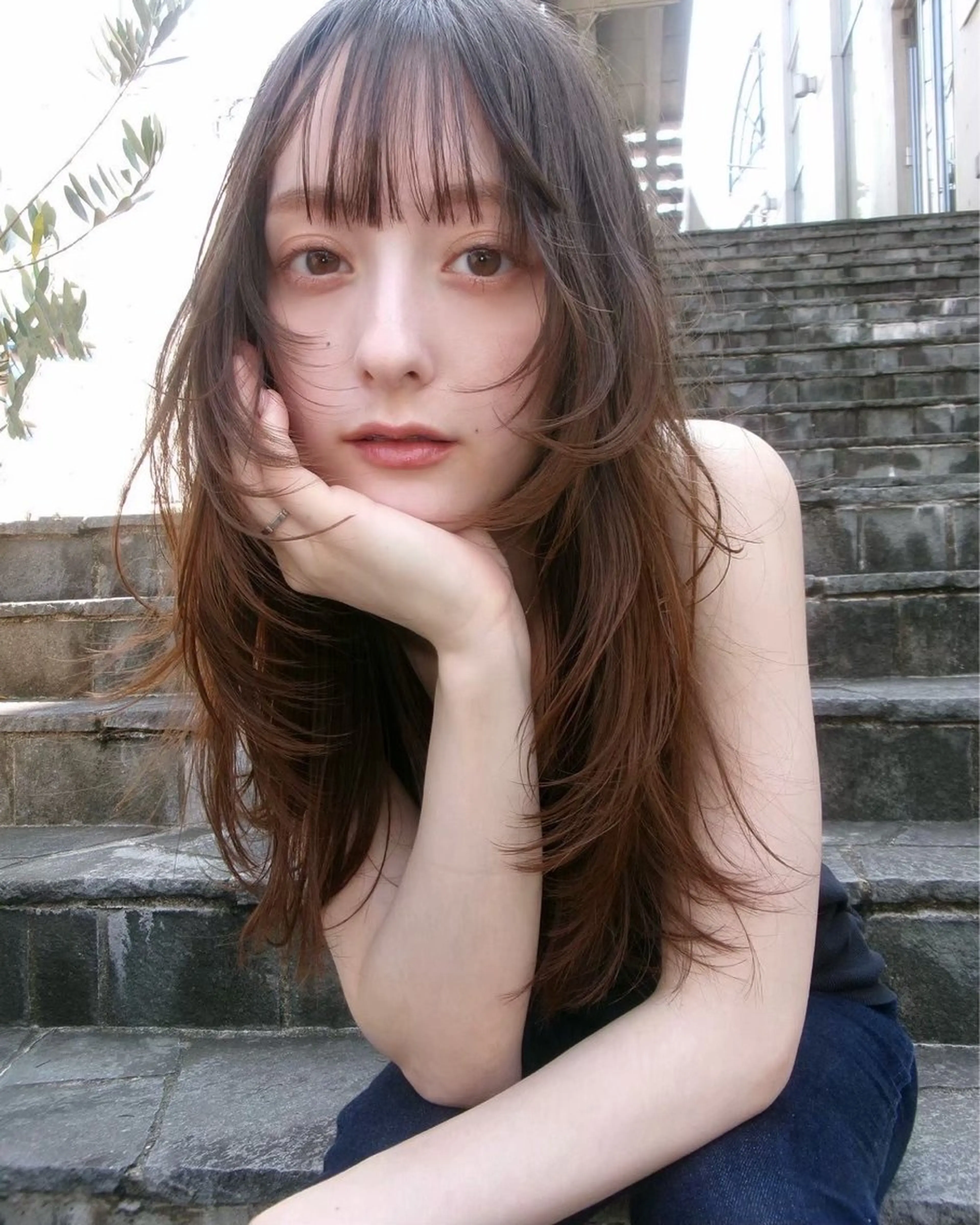 ロング モデル募集中🌠 rina👒のヘアスタイル