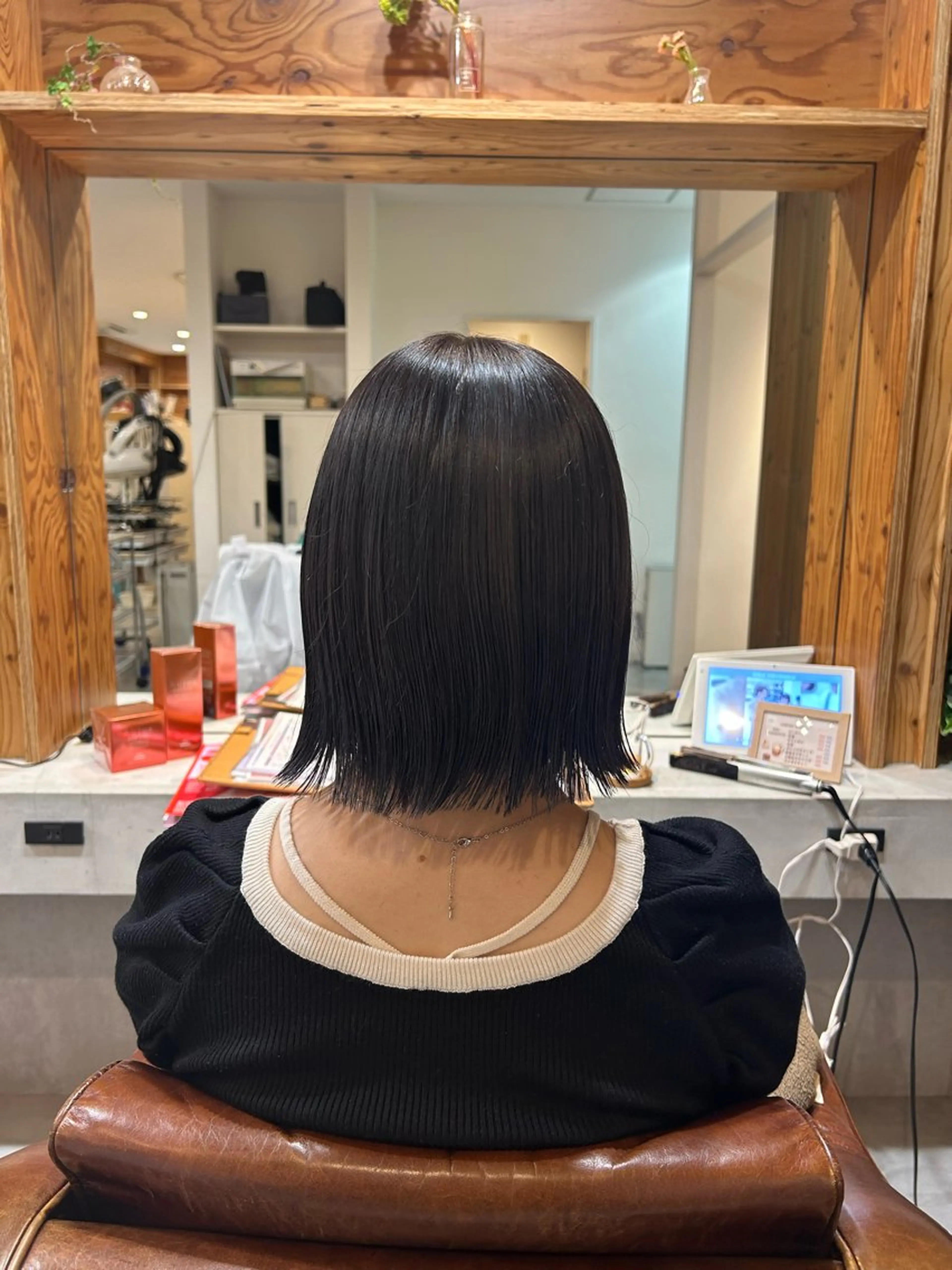 ミディアム ボブ adorable 樋口円のヘアスタイル