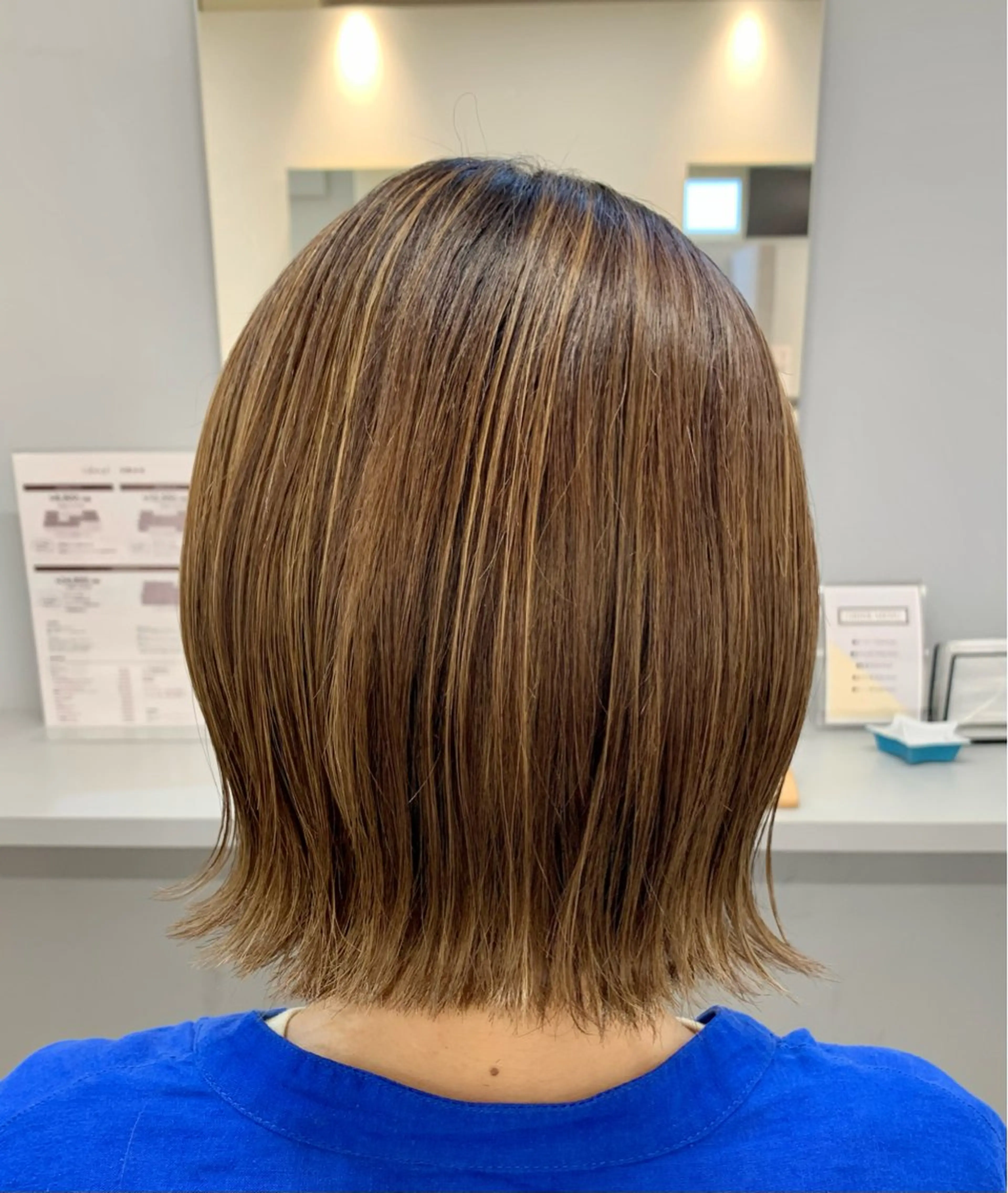 ショート ハイライト カット ヘアカラー トリートメント ideal心斎橋 ☆片山☆のヘアスタイル