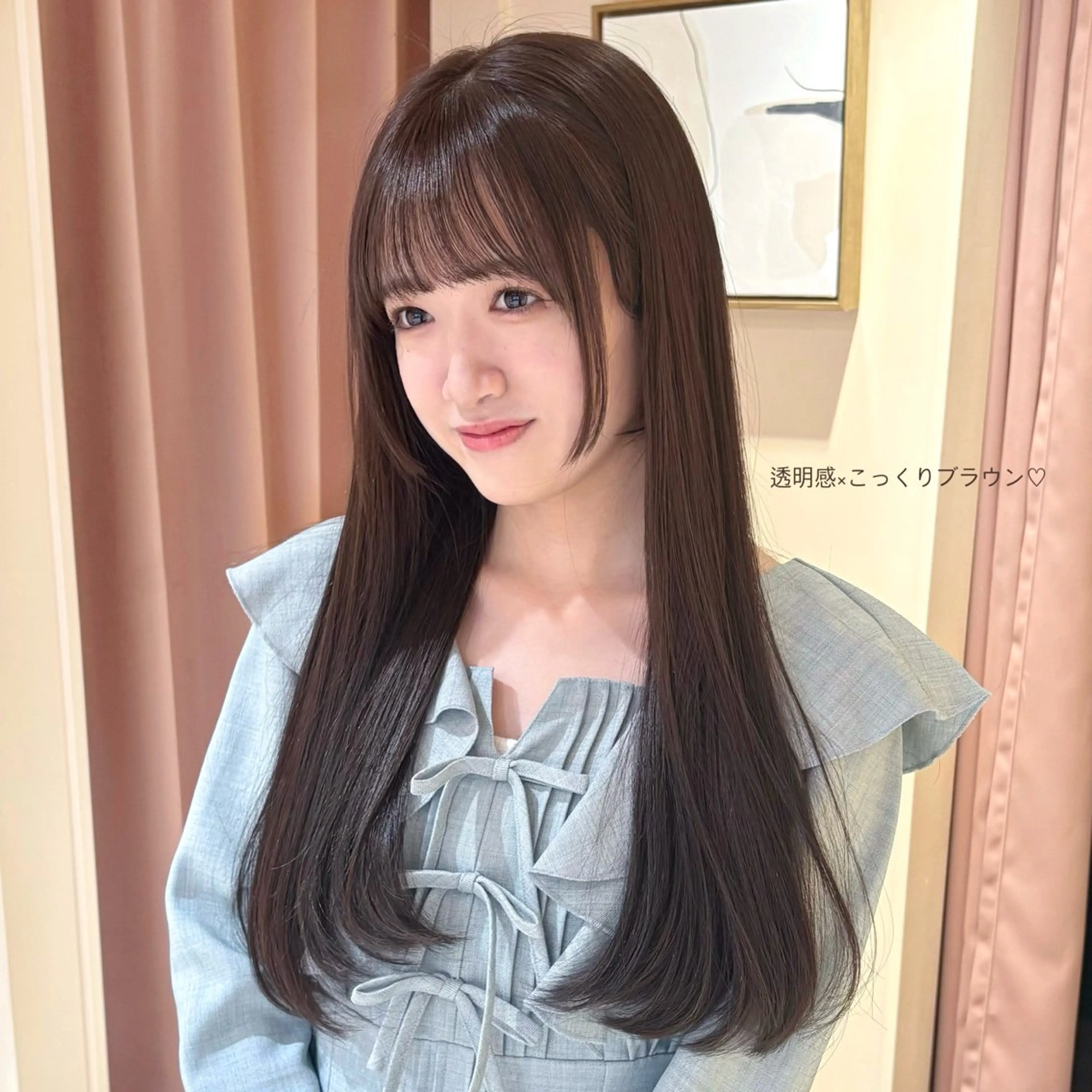 ロング カラー ブラウンカラー coyumi / 𝘦 𝘮 𝘶のヘアスタイル