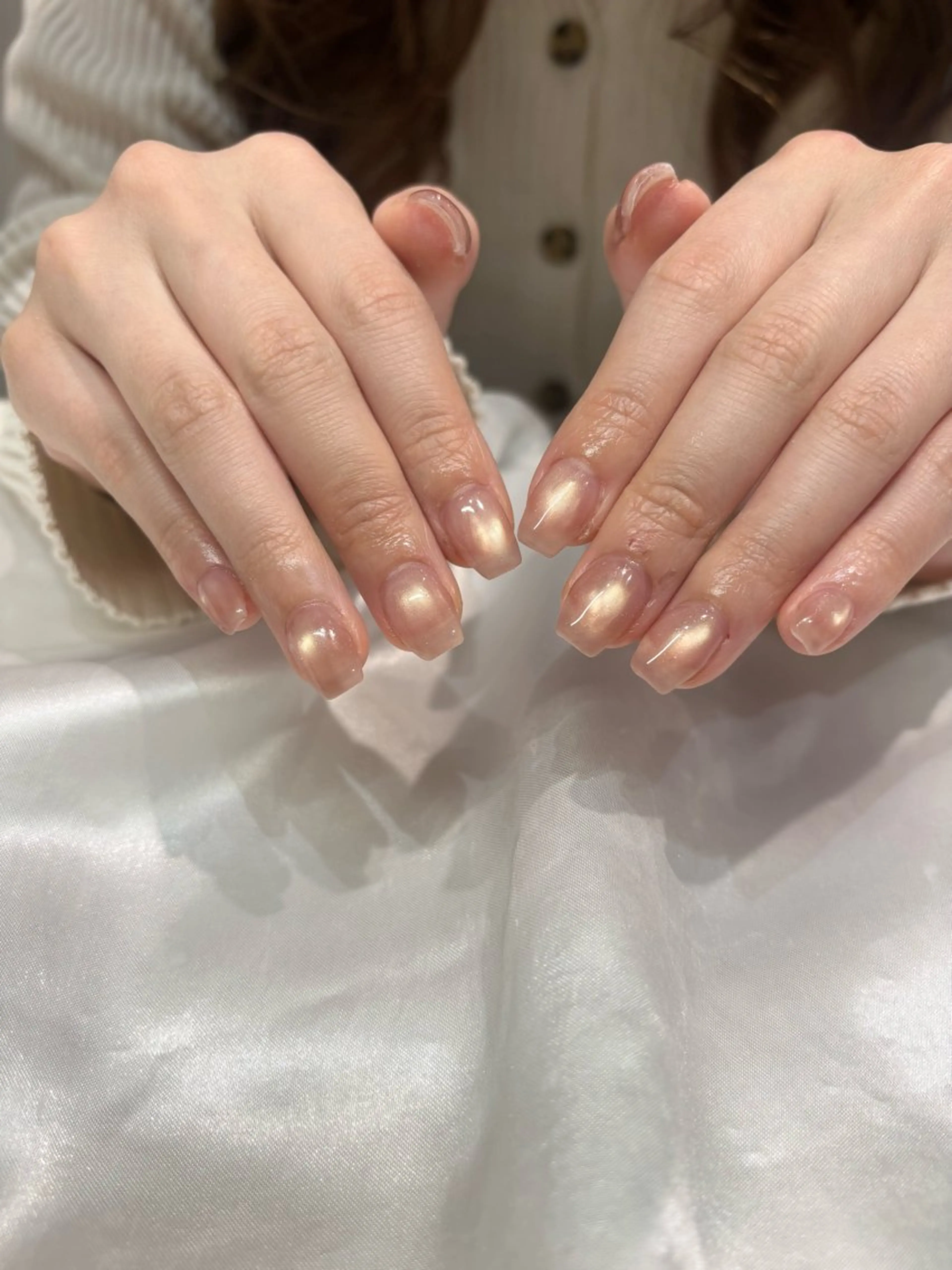 ネイル マグネットネイル ハンドネイル GO TODAY SHAiRE SALON 表参道colore店所属・emmi nailのネイルデザイン