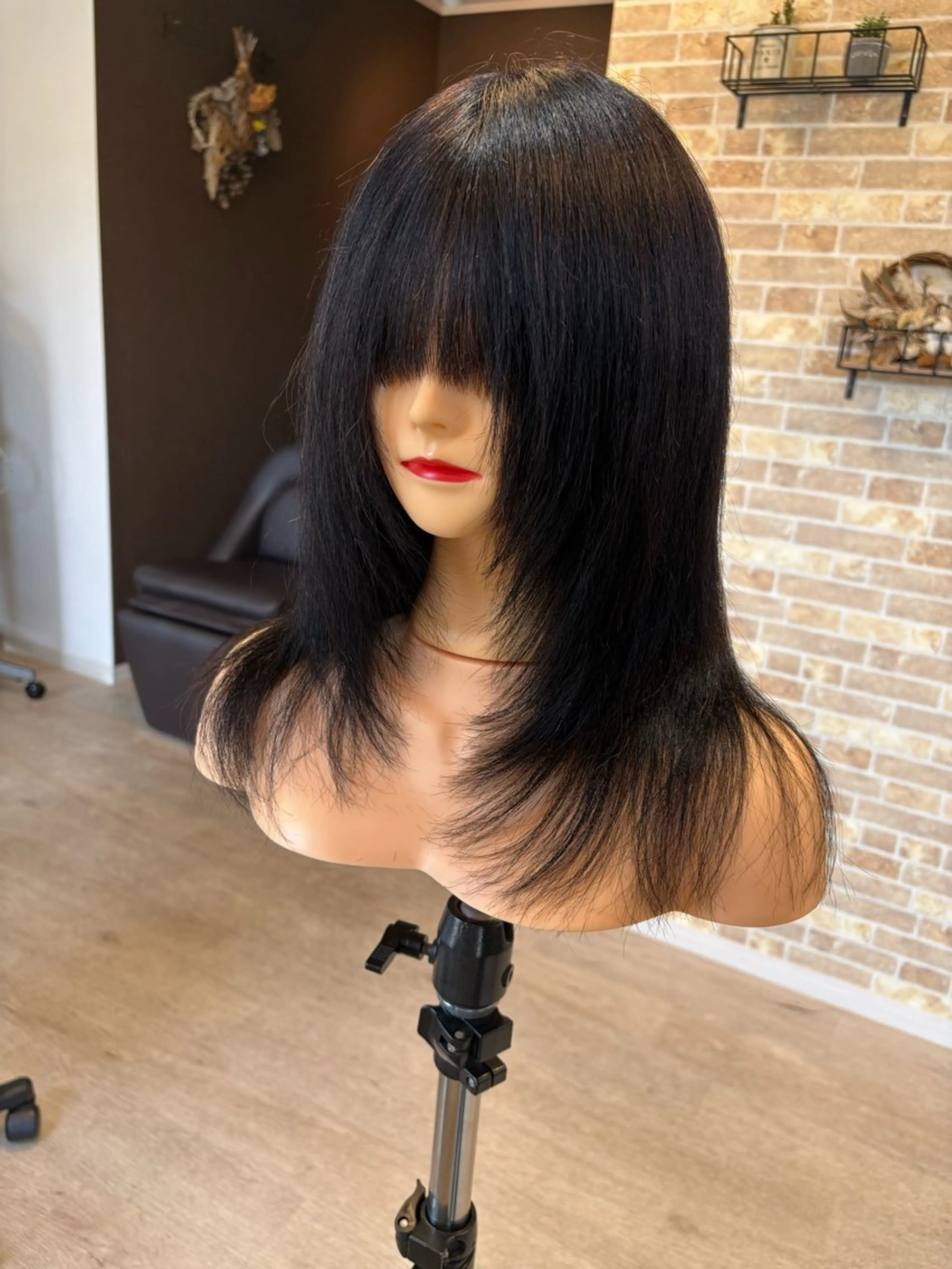 セミロング 顔周りカット レイヤーカット 澤木優輝 【cuaura】のヘアスタイル