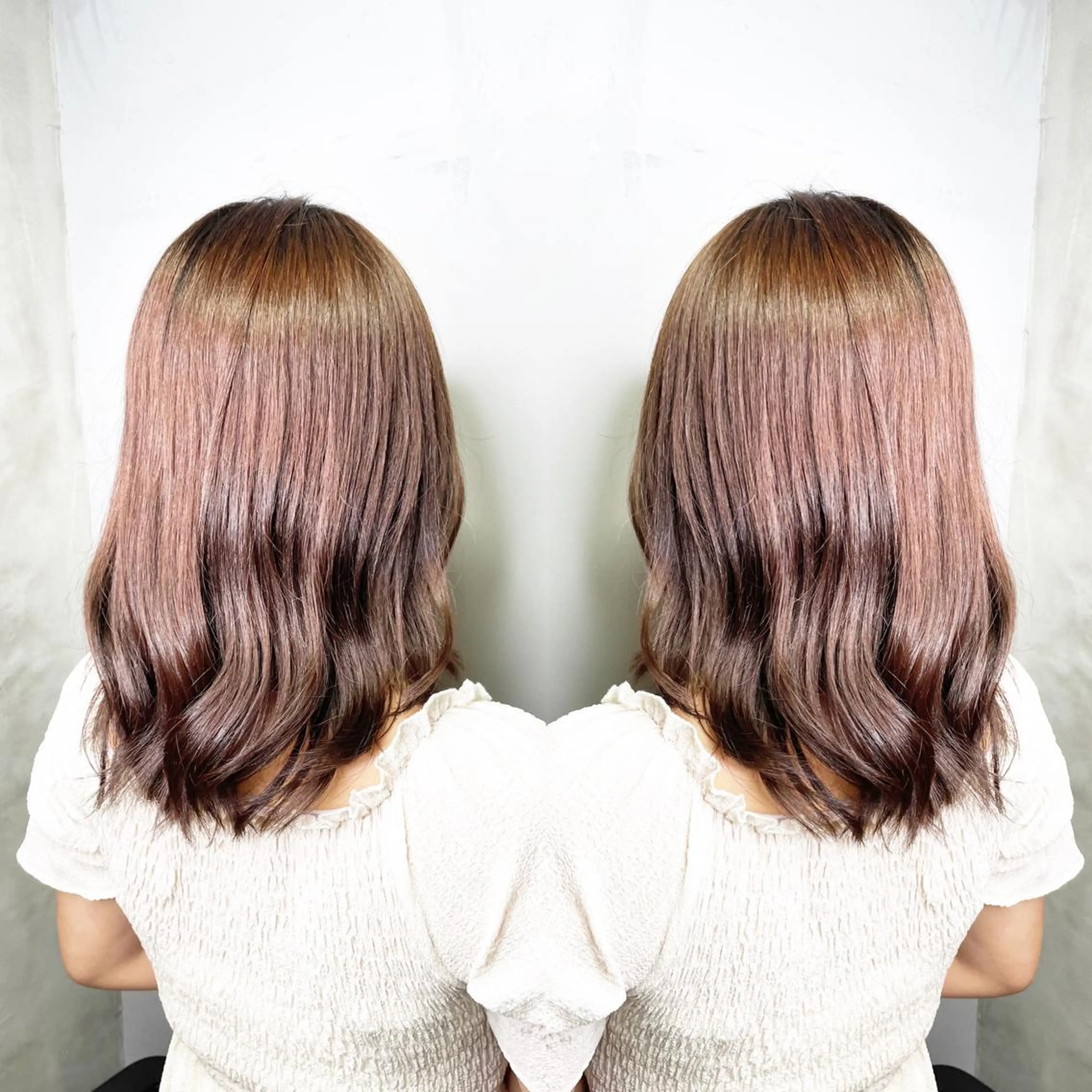 ミディアム カラー 🦋韓国系指名No1 店長/圓山 祐也🦋のヘアスタイル