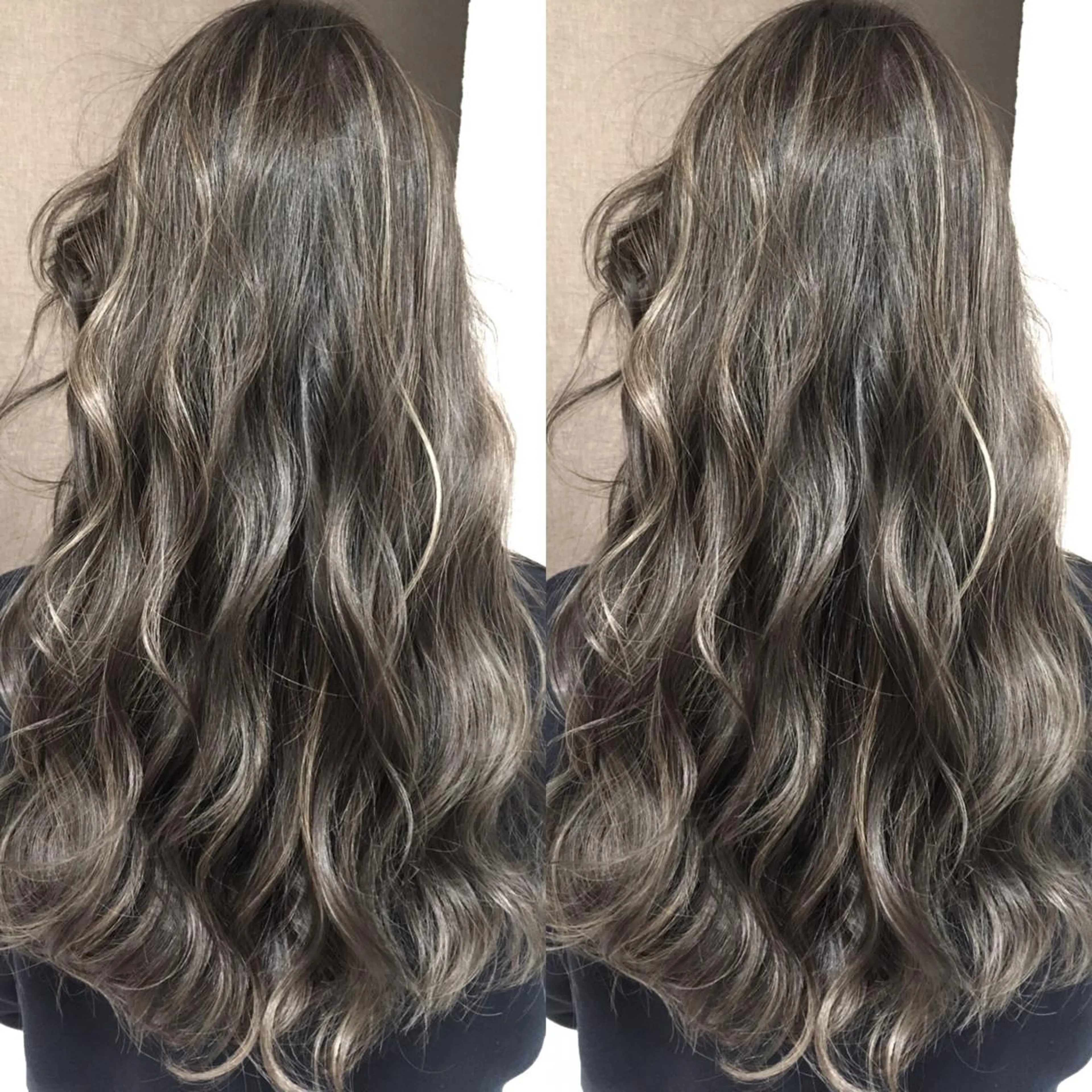 ロング カラー ハイライトカラー 3Dハイライト ハイライト ヘアカラー トリートメント 井上 一平のヘアスタイル