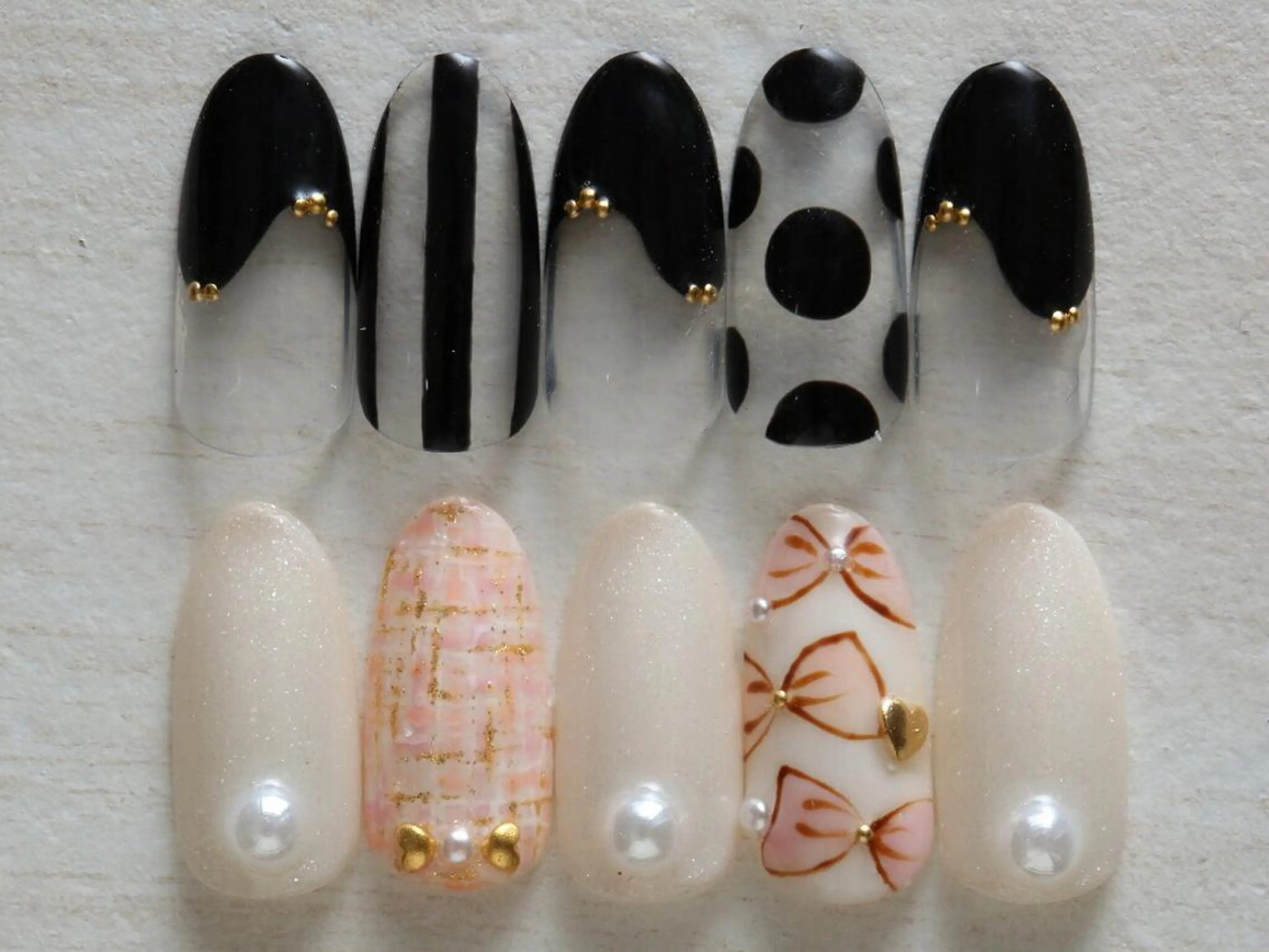 ハンドネイルArt4本コースの写真