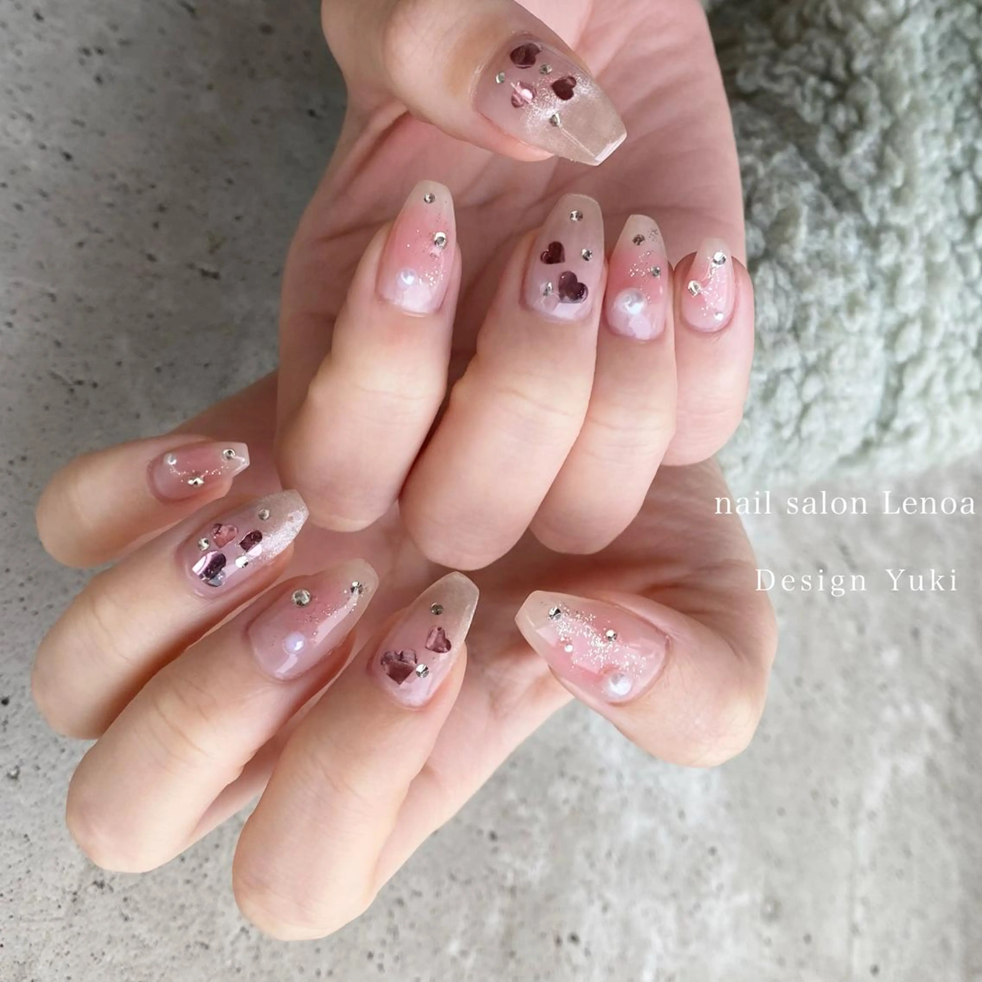 ネイル ハンドネイル Lenoa Yukiのネイルデザイン