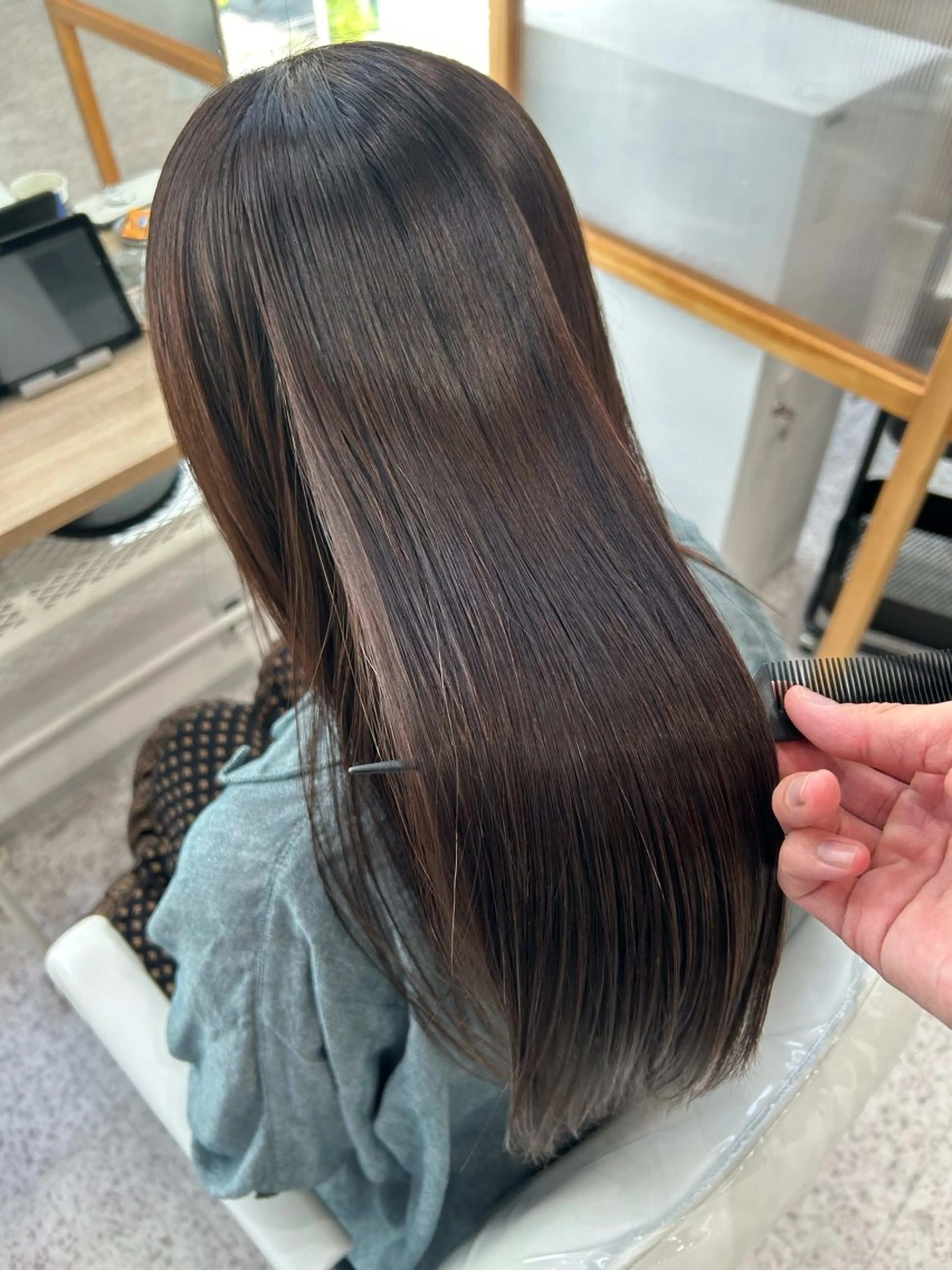 ロング 髪質改善 髪質改善カラーゆうひのヘアスタイル