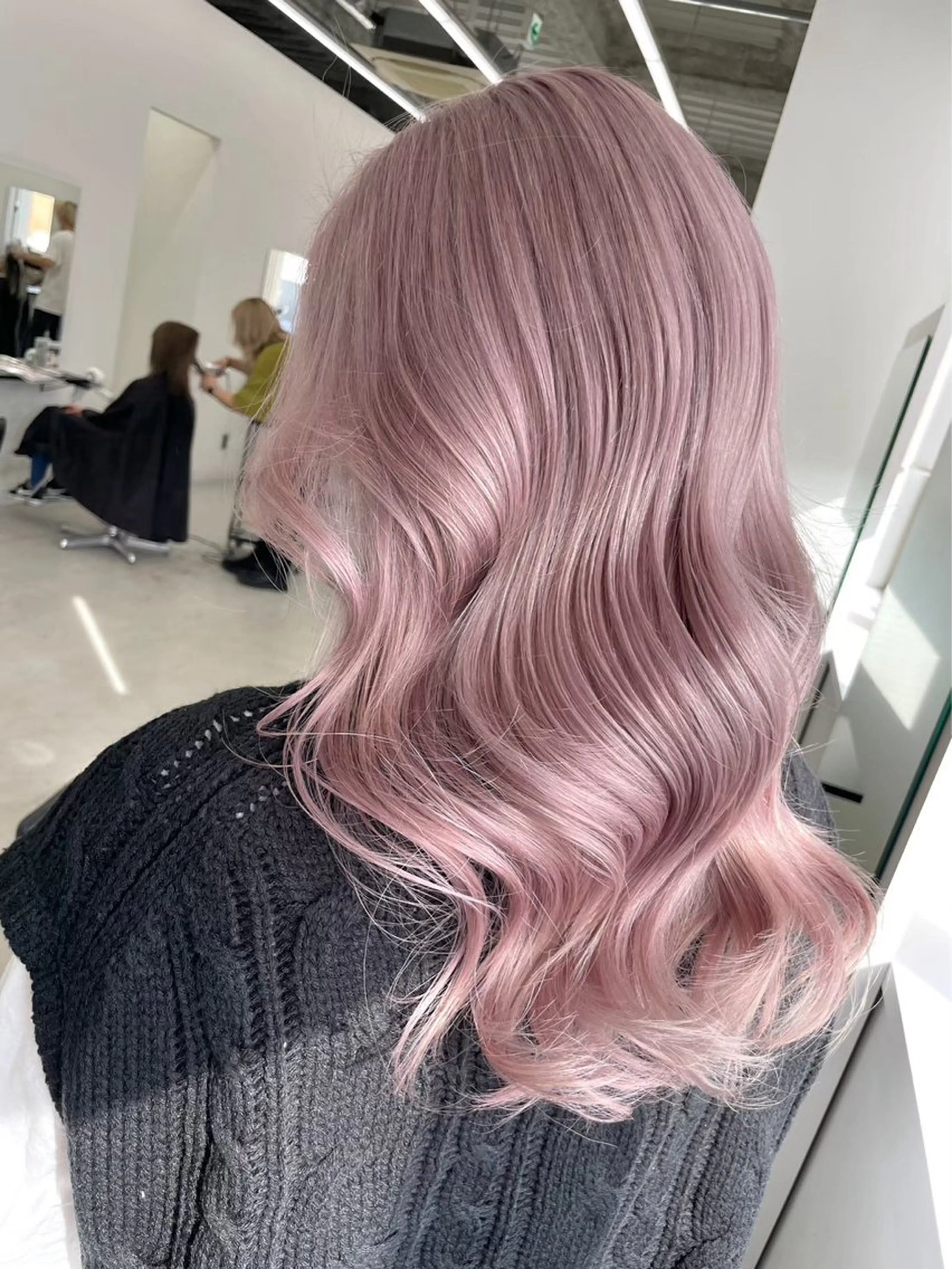 ロング カラー 齋藤 梨乃のヘアスタイル