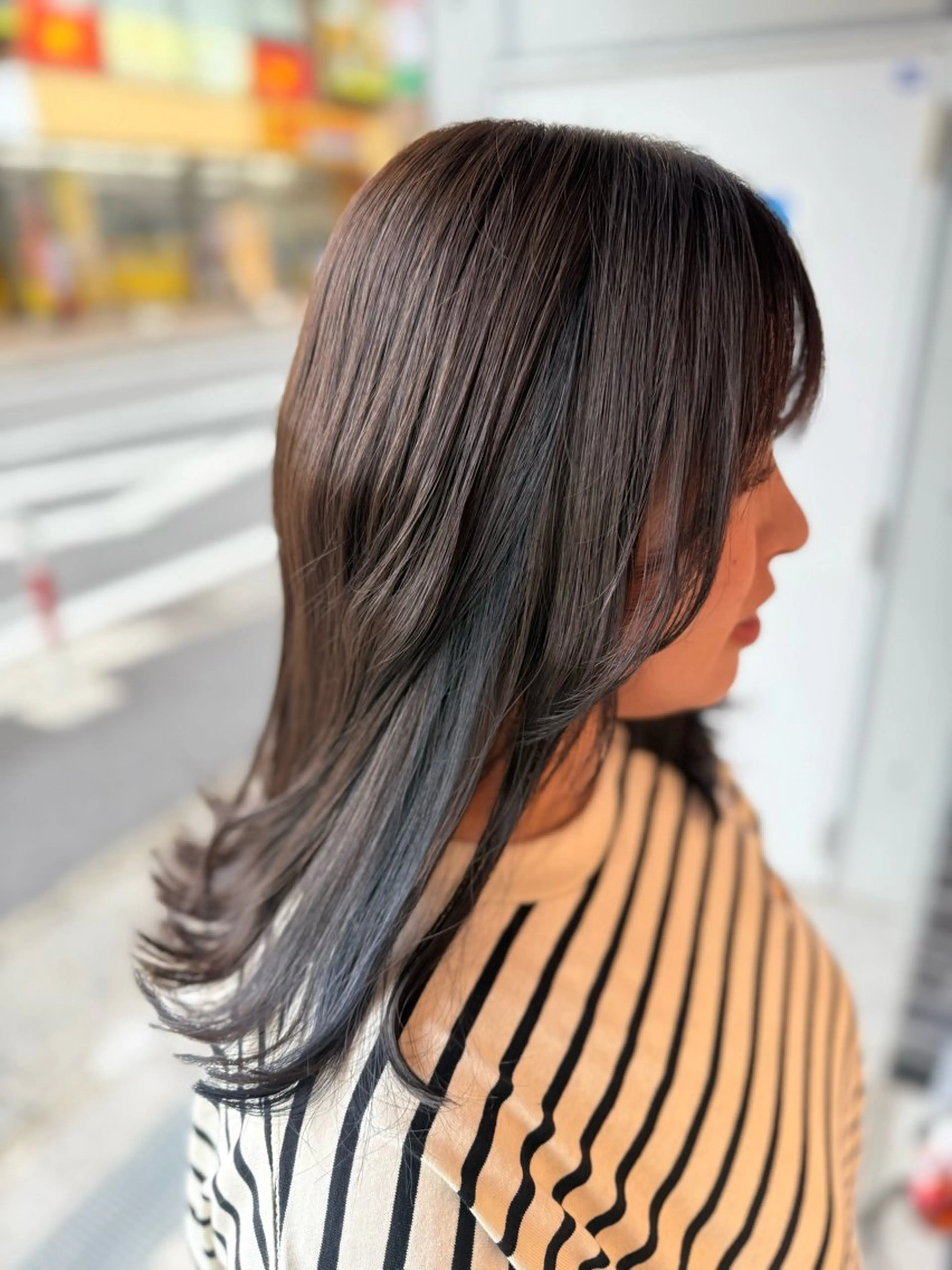 セミロング カラー 🪸KARERA新松 戸田中萌恵子🪸のヘアスタイル