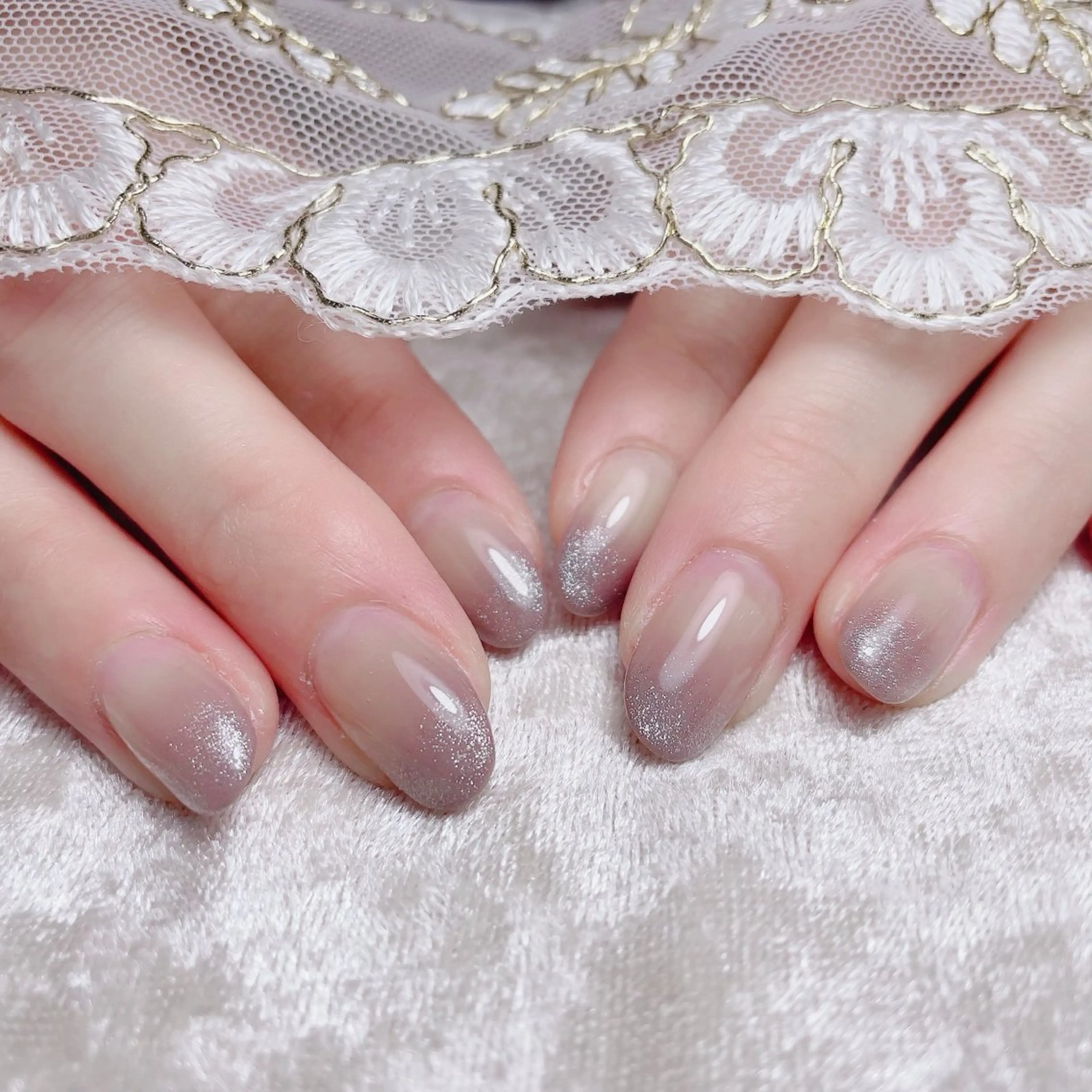 グラデーションネイル🌌オフ＆ケア付の写真