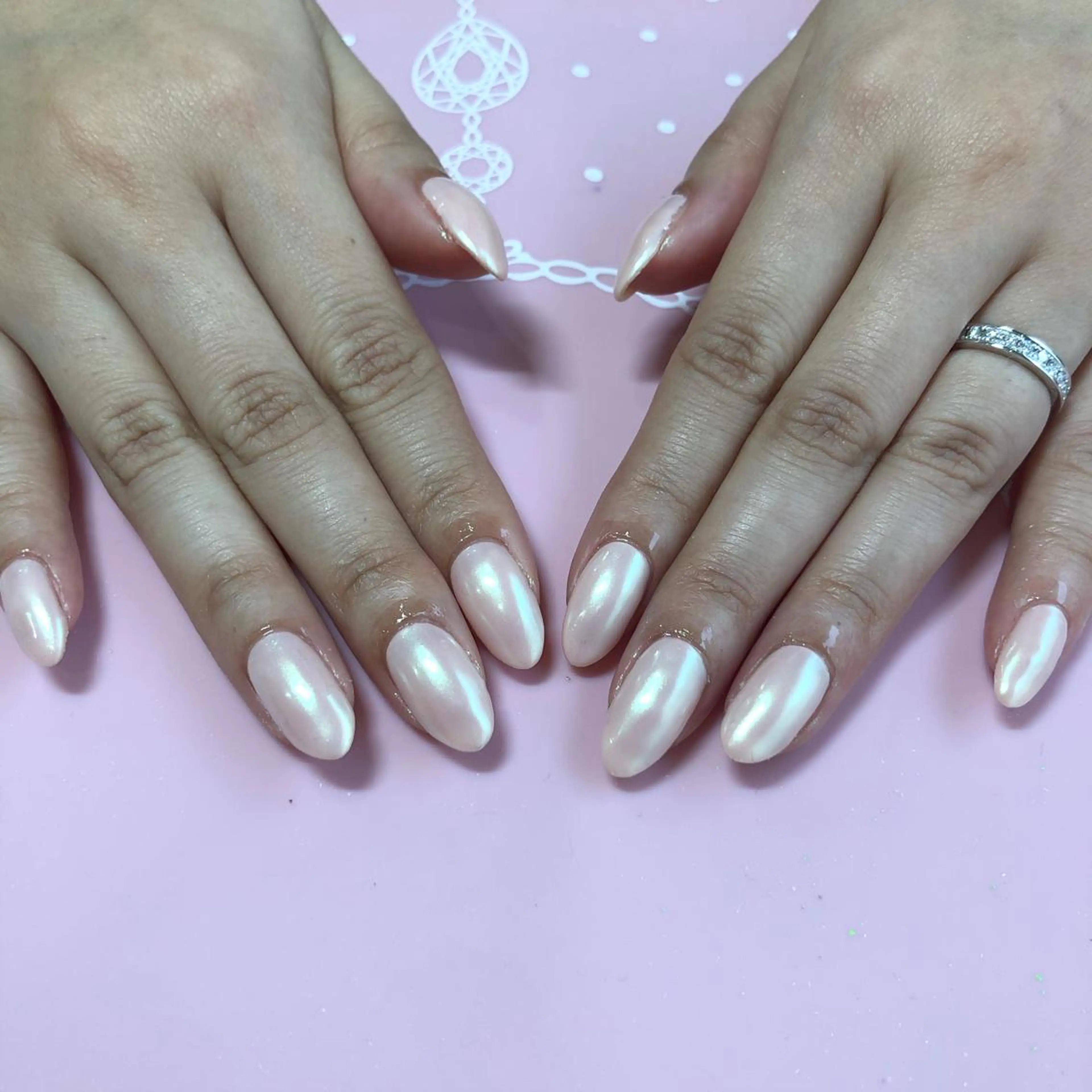 ショート ネイル ハンドネイル 《LB》ラブリエ Nail&eyeのマツエク・マツパデザイン