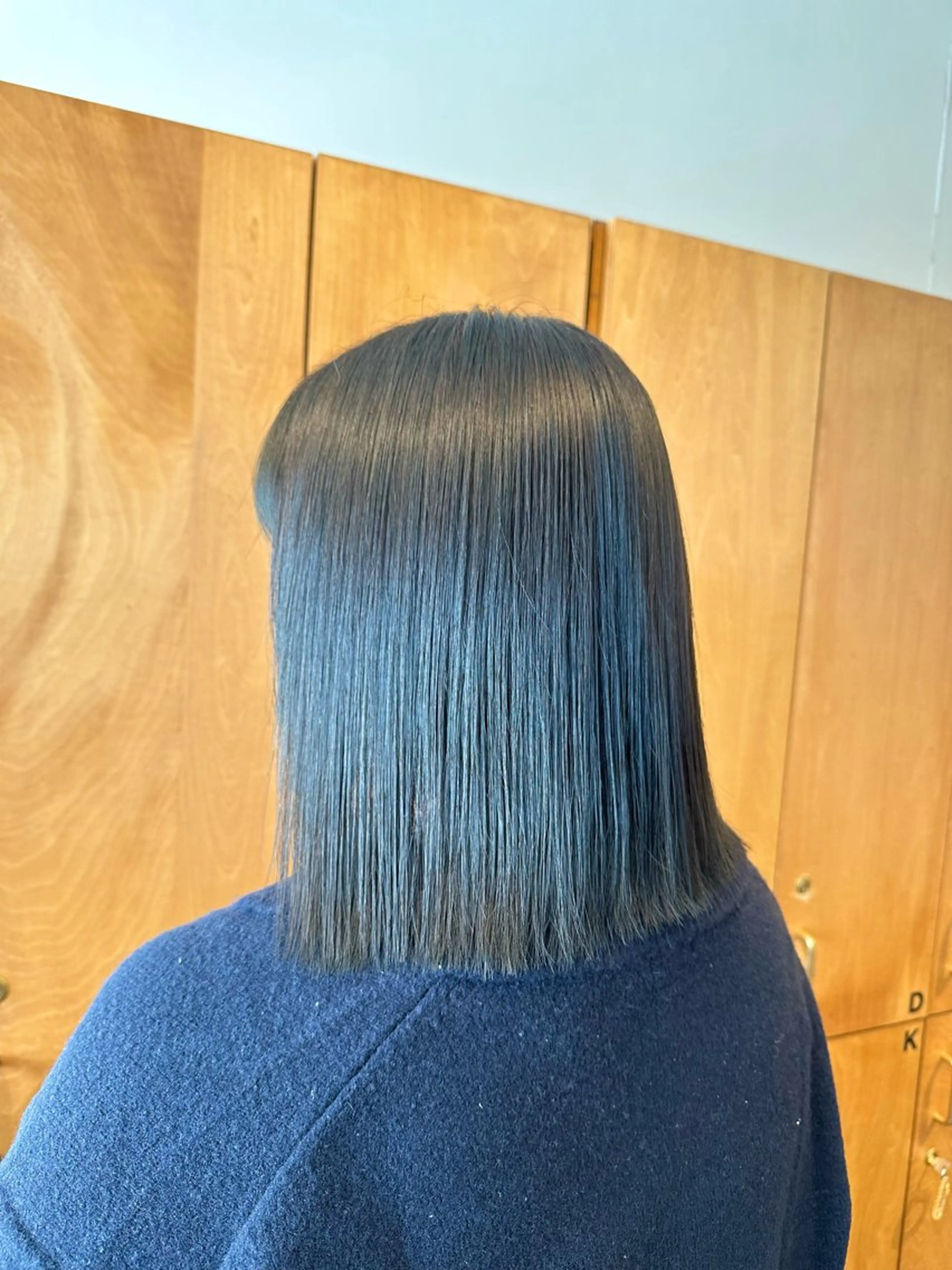 セミロング カラー ブリーチ ダブルカラー ブリーチなしカラー オリーブカラー ヘアカラー ✨ブリーチカラー /菜月‪‪✨のヘアスタイル