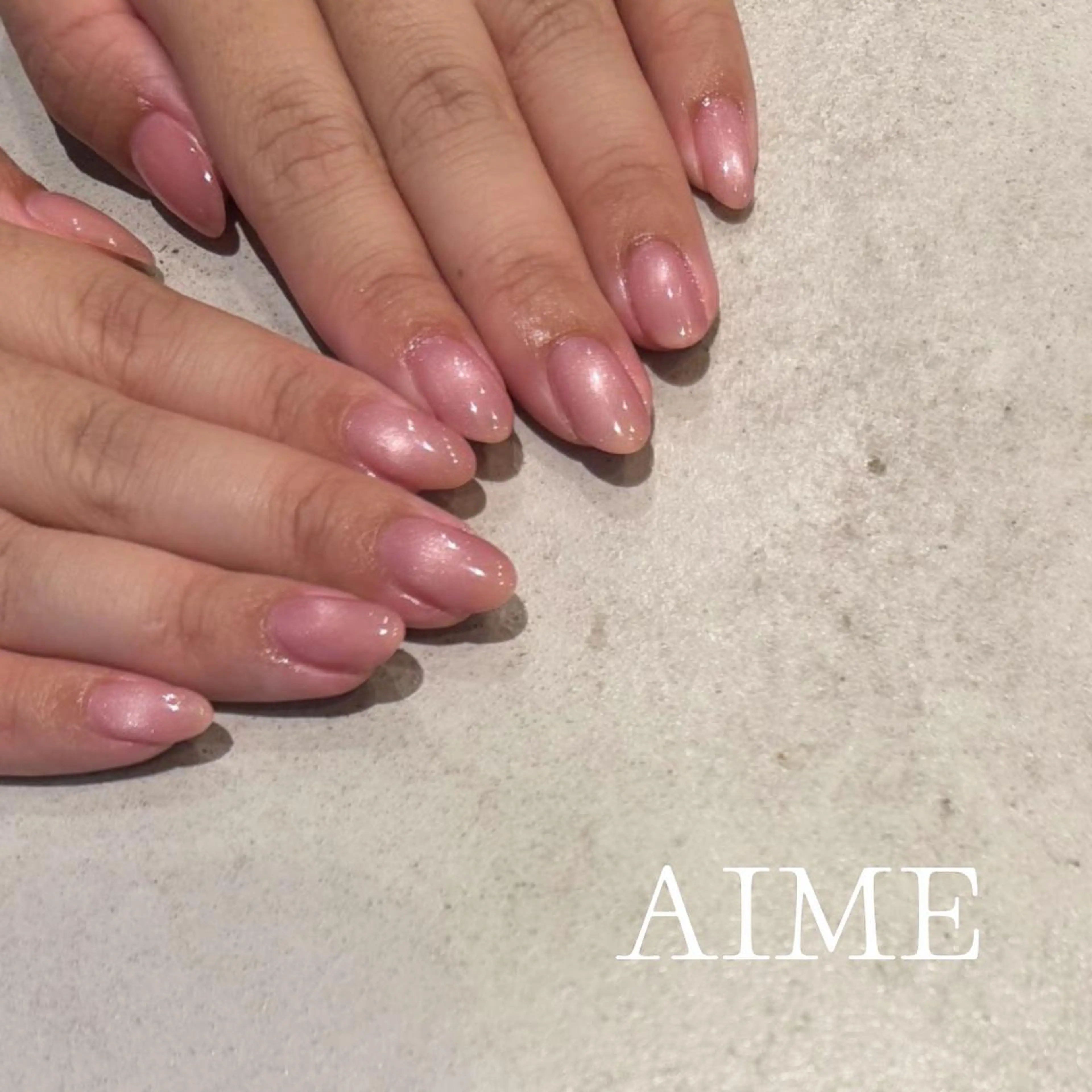 ネイル アートネイル ハンドネイル AIME （momo）のネイルデザイン