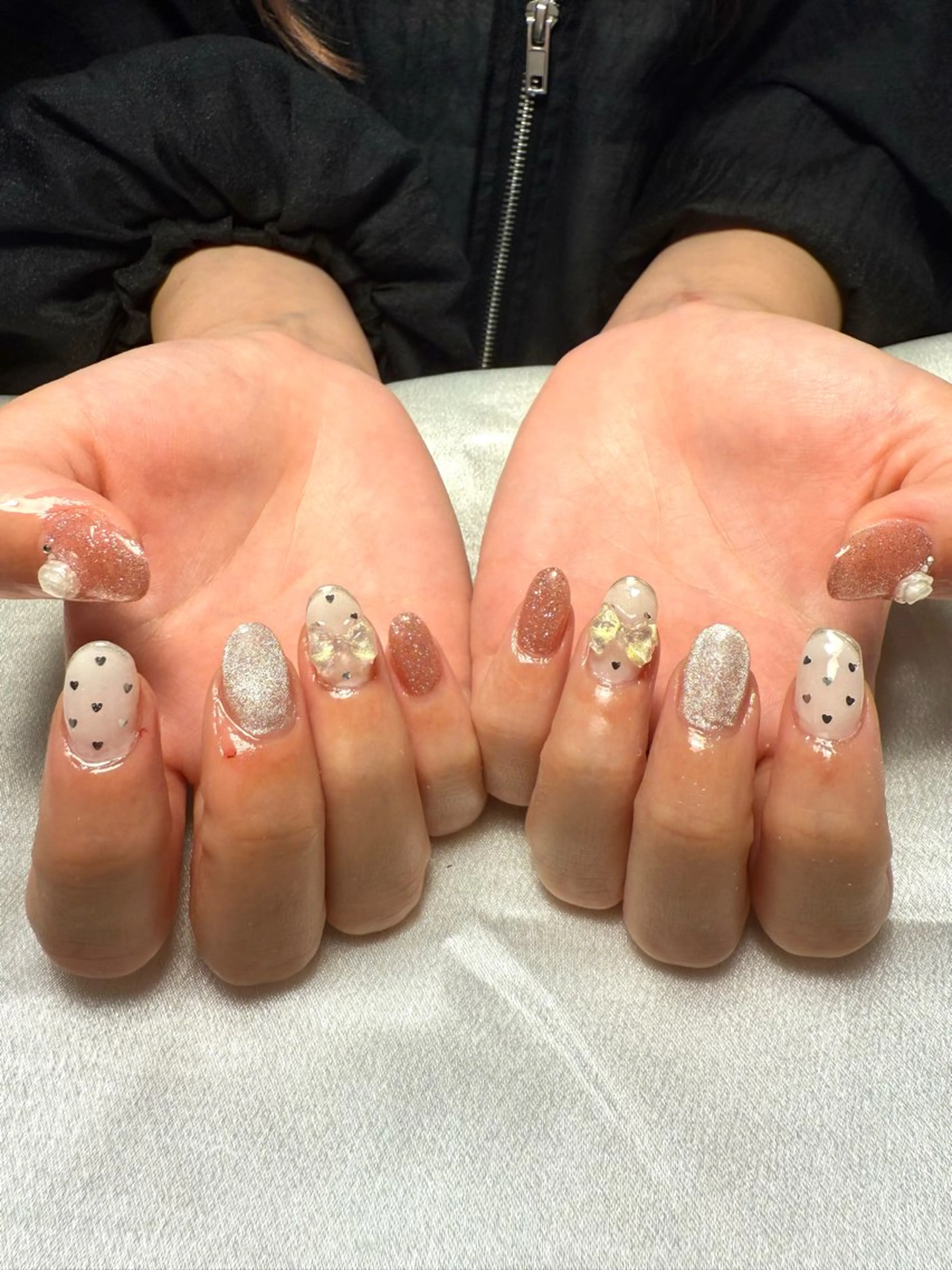 ネイル 長さ出し ハンドネイル nail salon Estelleのネイルデザイン