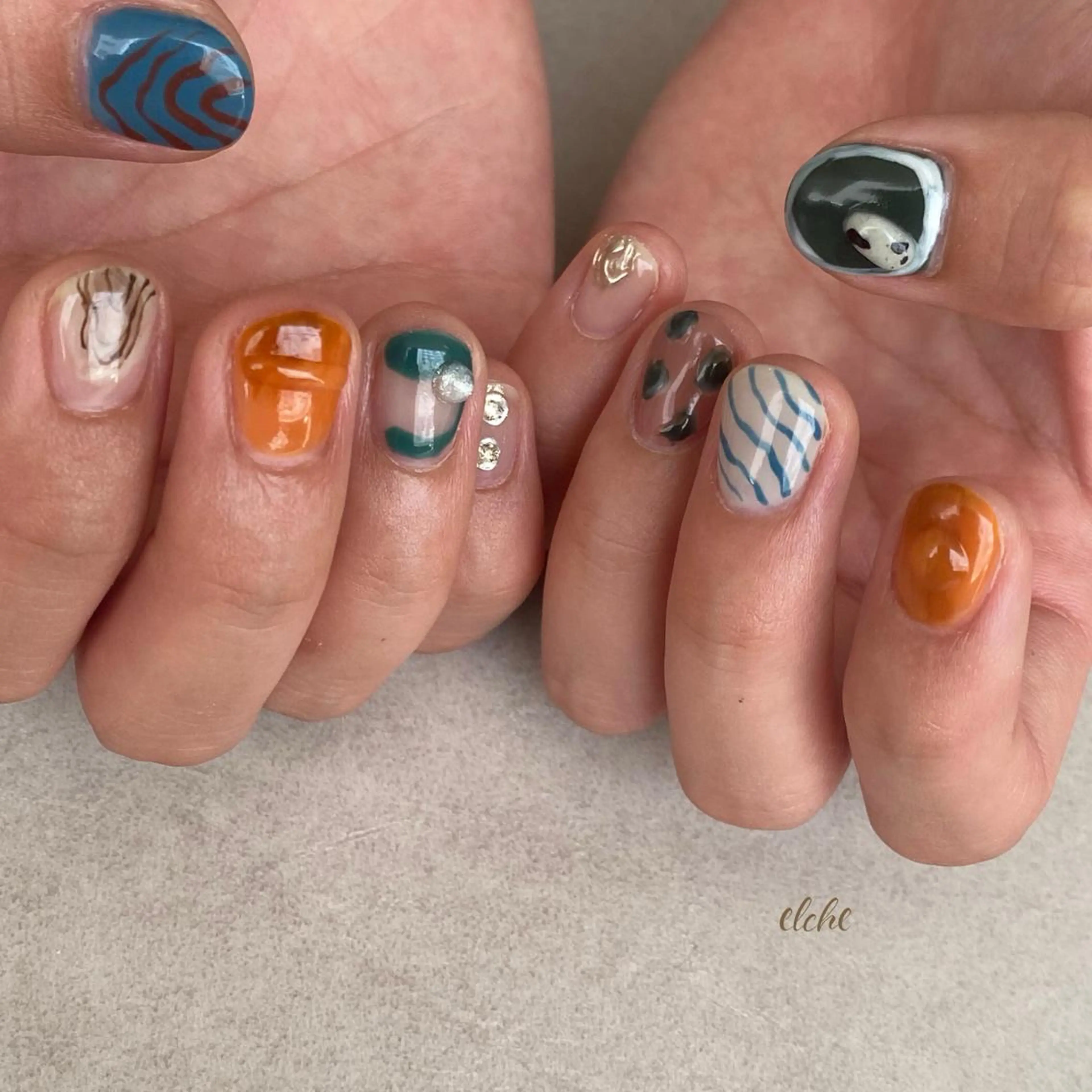 ネイル Rio 𓍼のネイルデザイン