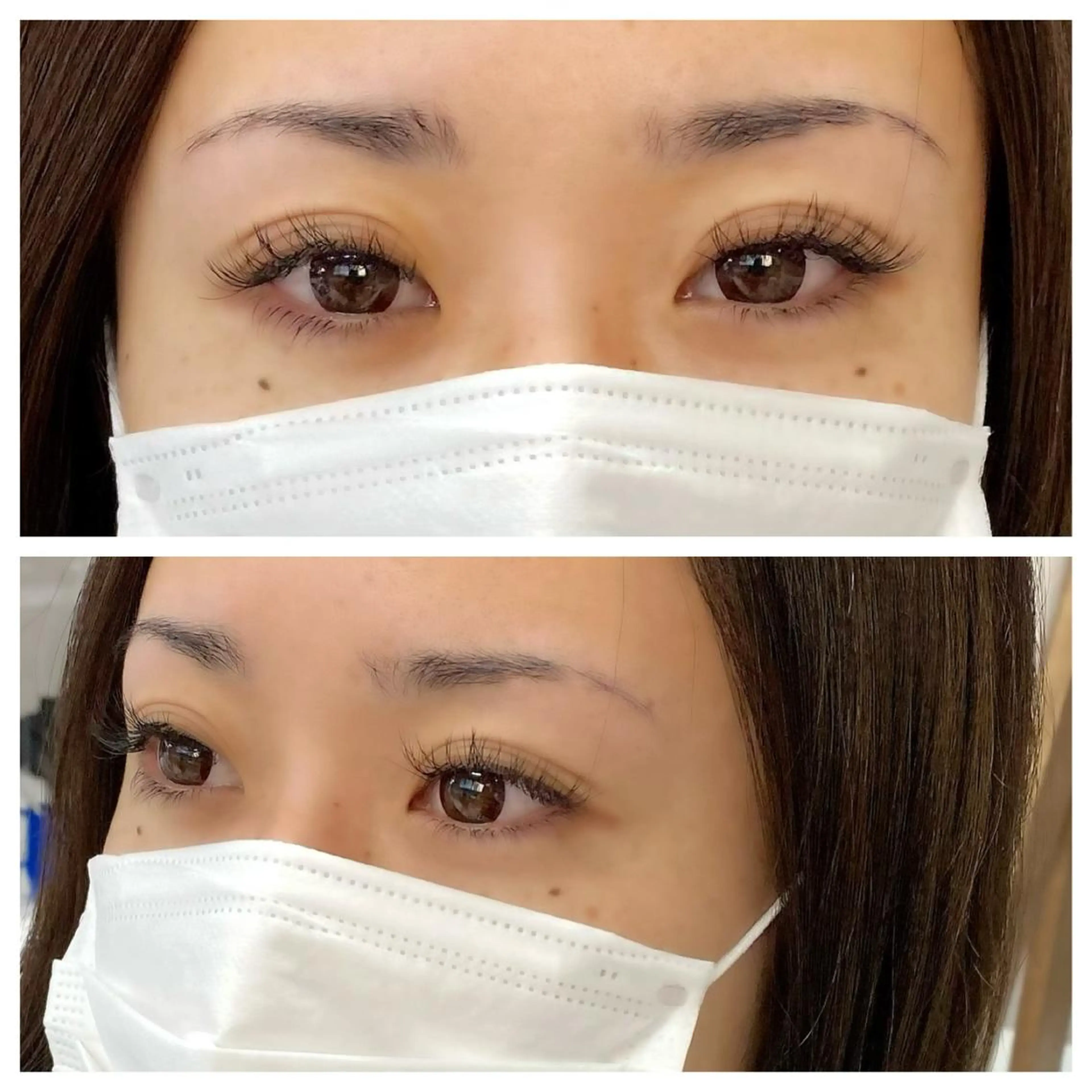 マツエク・マツパ 付け放題 Cカール フラットラッシュ ゴージャス 下まつげエクステ ma-pa eye＆hairのマツエク・マツパデザイン