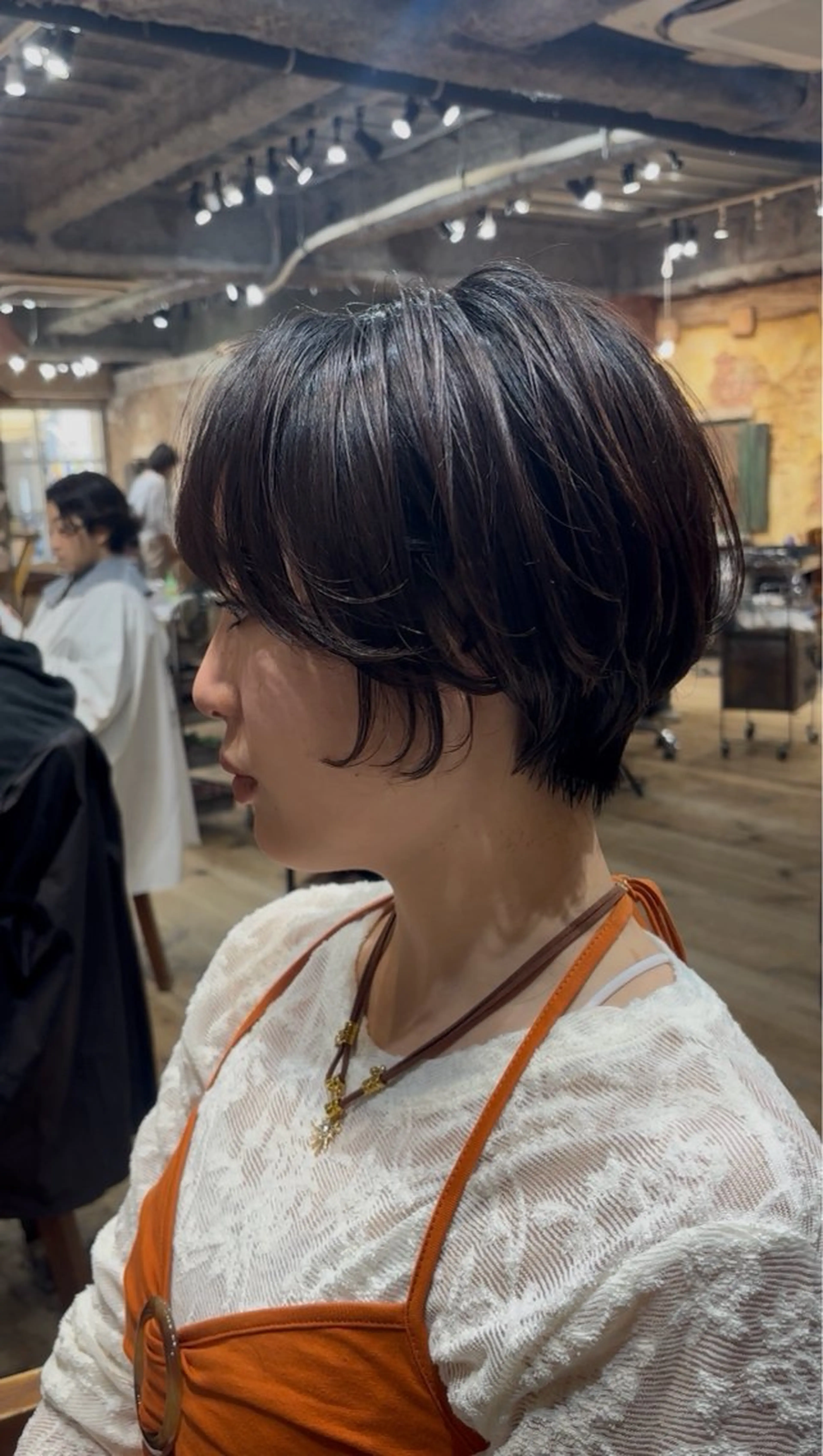 ショート ショートヘア カット ヘアカラー トリートメント まう/丸みショート ・ボブ特化／高円寺のヘアスタイル