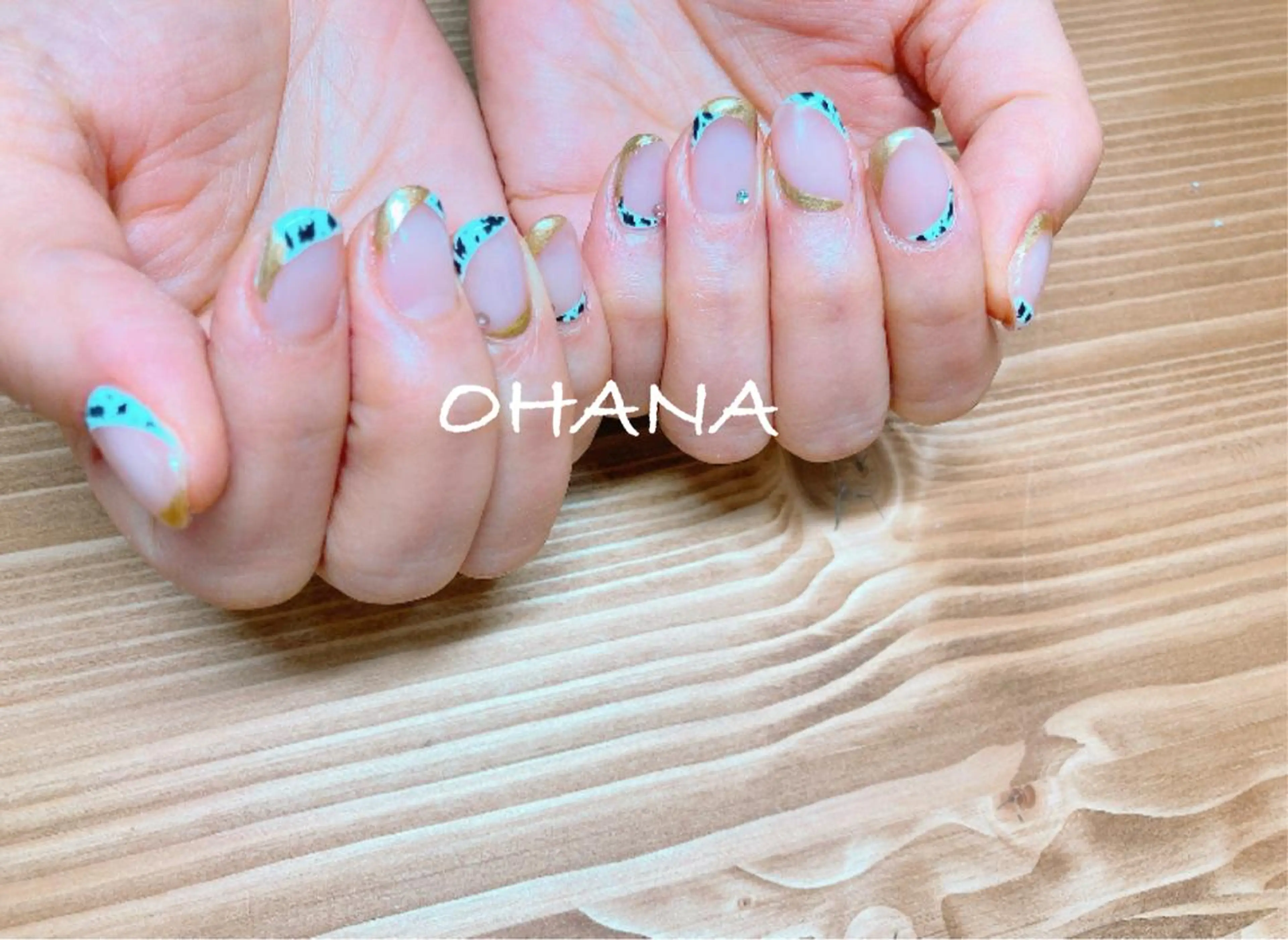 ネイル べっ甲ネイル フットネイル マグネットネイル ミラーネイル ニュアンスネイル nailroom  OHANA所属・nailroom OHANA🌴のネイルデザイン