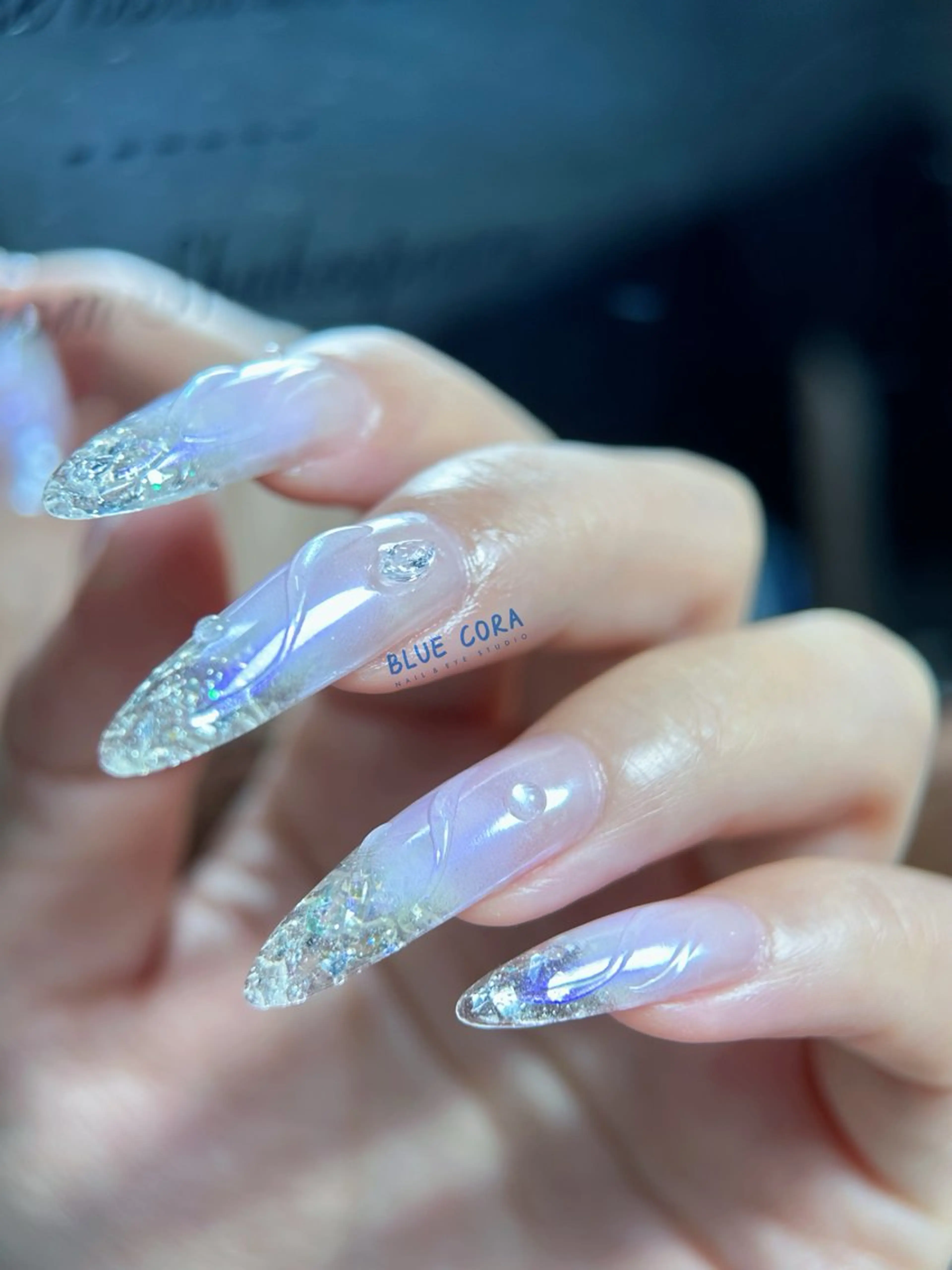 ネイル ハンドネイル ハンドケア BLUE CORAのネイルデザイン