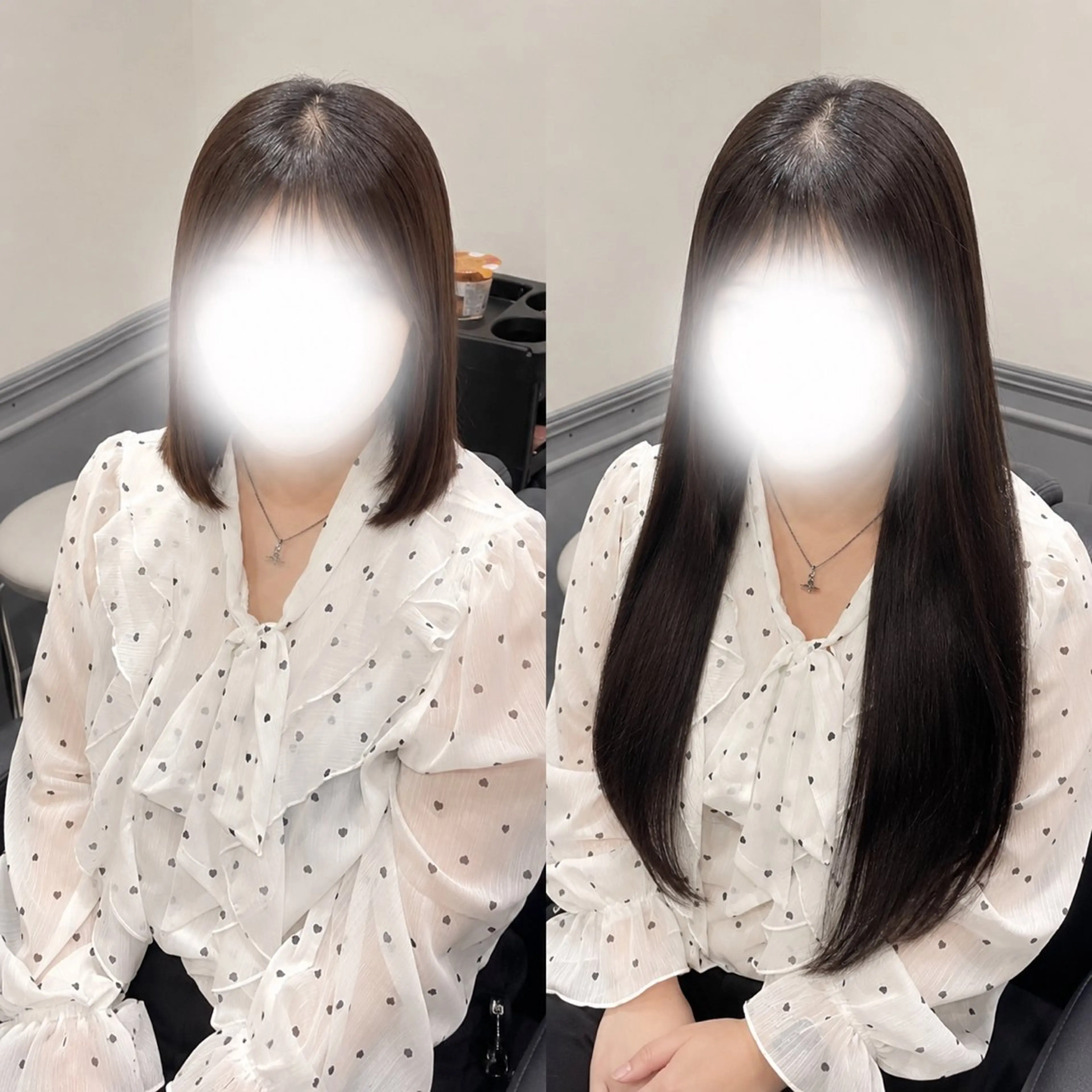 ロング カラー カット エクステ 💎髪質改善／艶髪 荻原💎のヘアスタイル