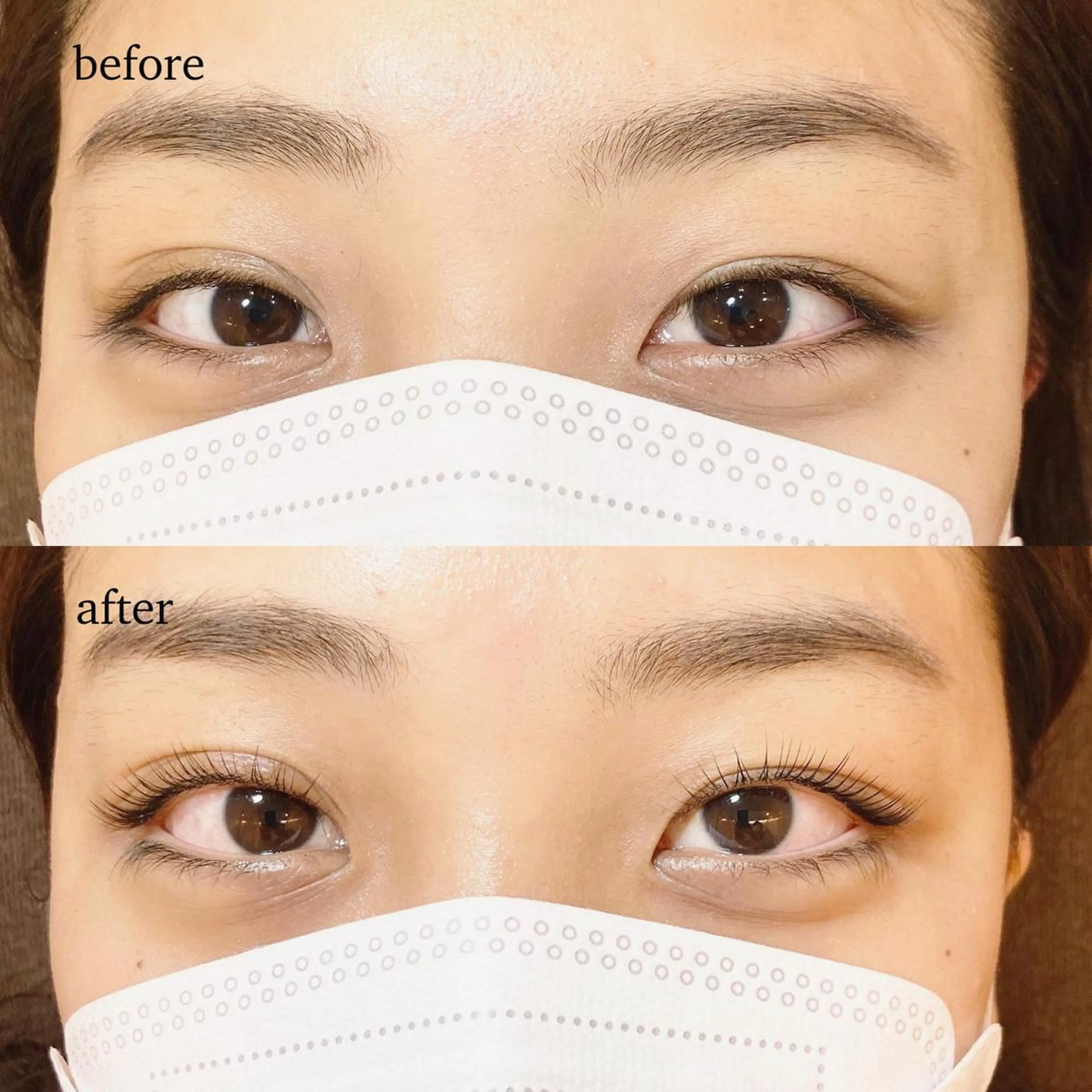 キッズ マツエク・マツパ 一重×まつ毛パーマ sola: neolive出沼のマツエク・マツパデザイン