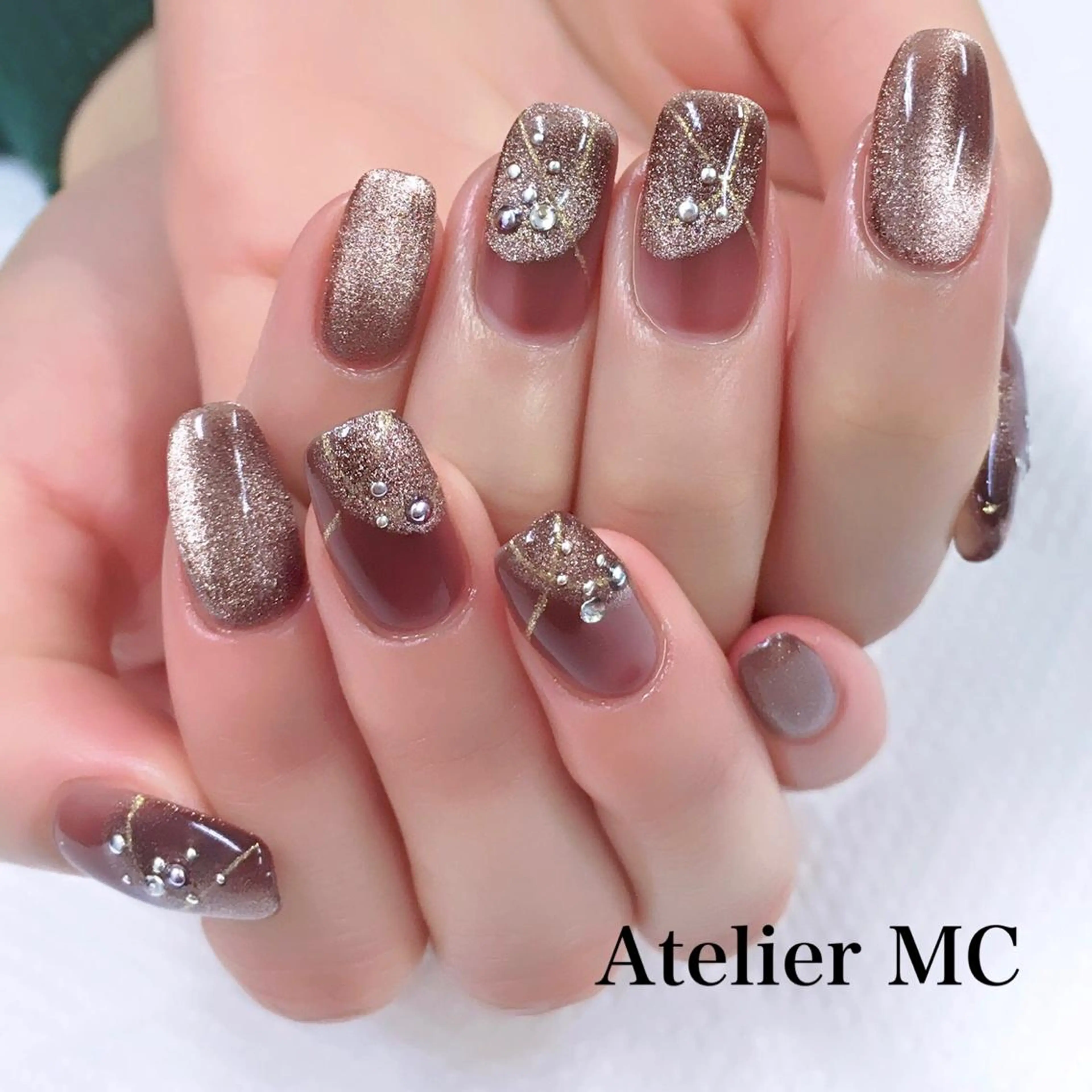 ネイル ハンドネイル アトリエ エムシー 【新富町・東銀座】のネイルデザイン