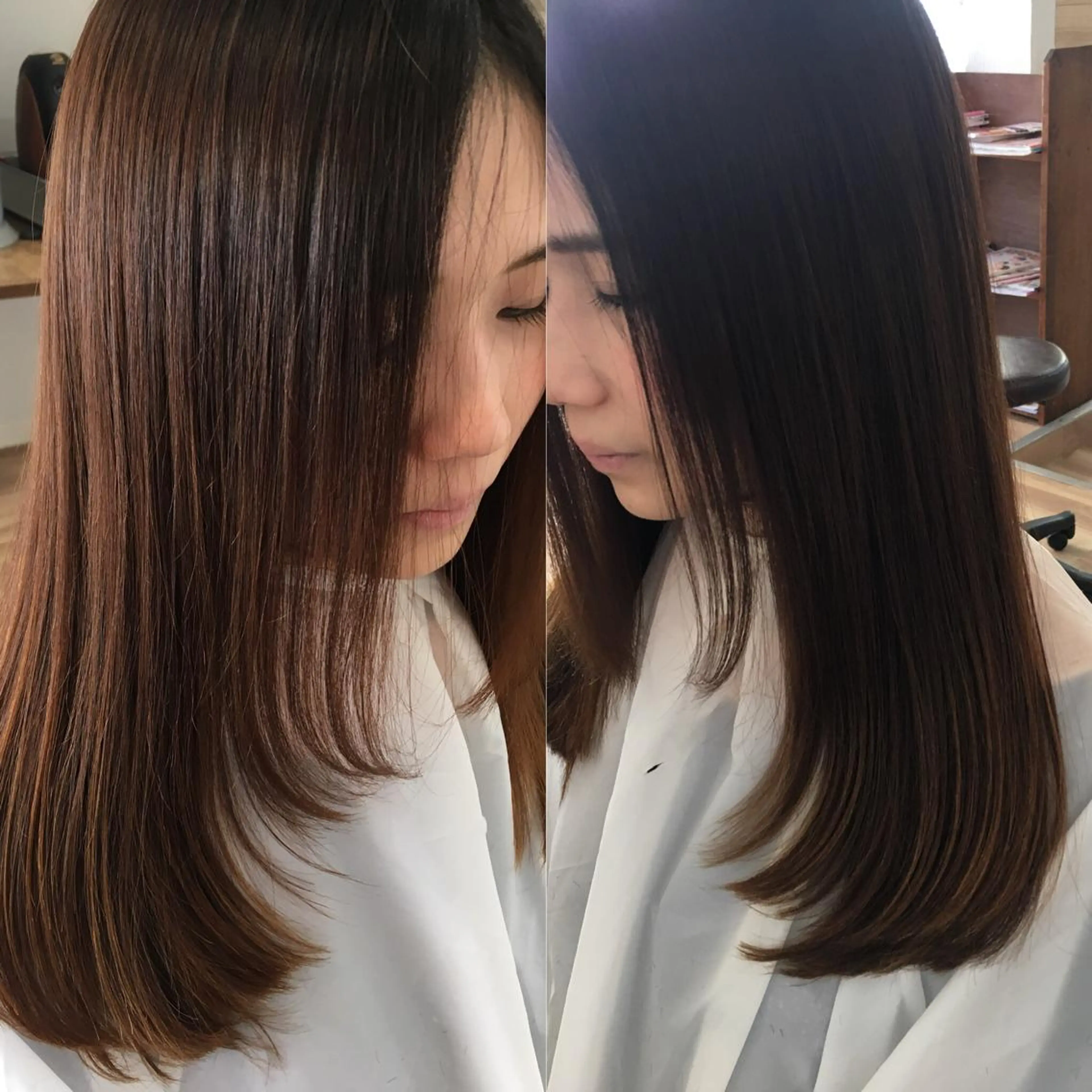ロング 嶋崎 啓人のヘアスタイル