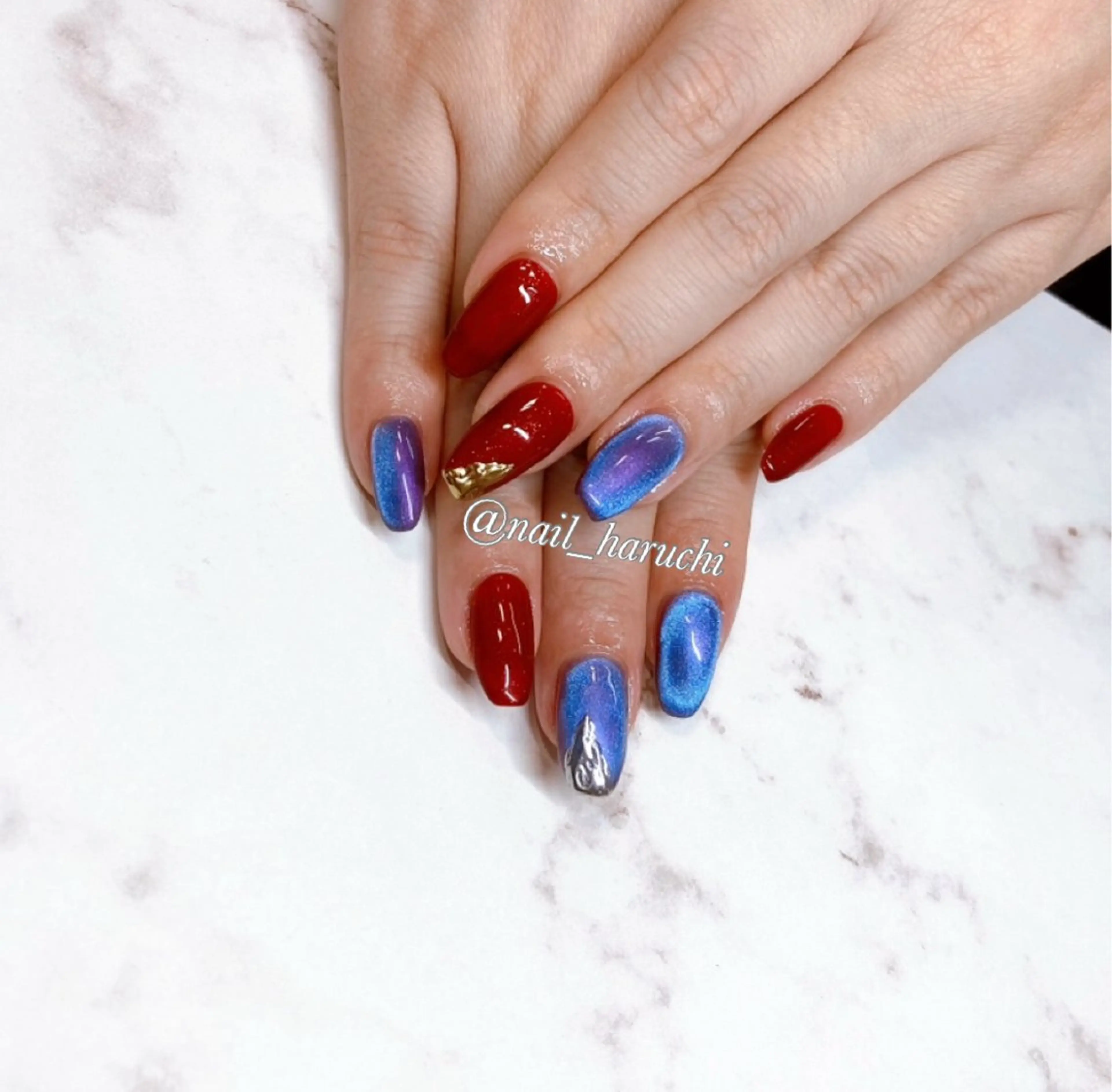 ネイル ハンドネイル HaRu nailのネイルデザイン