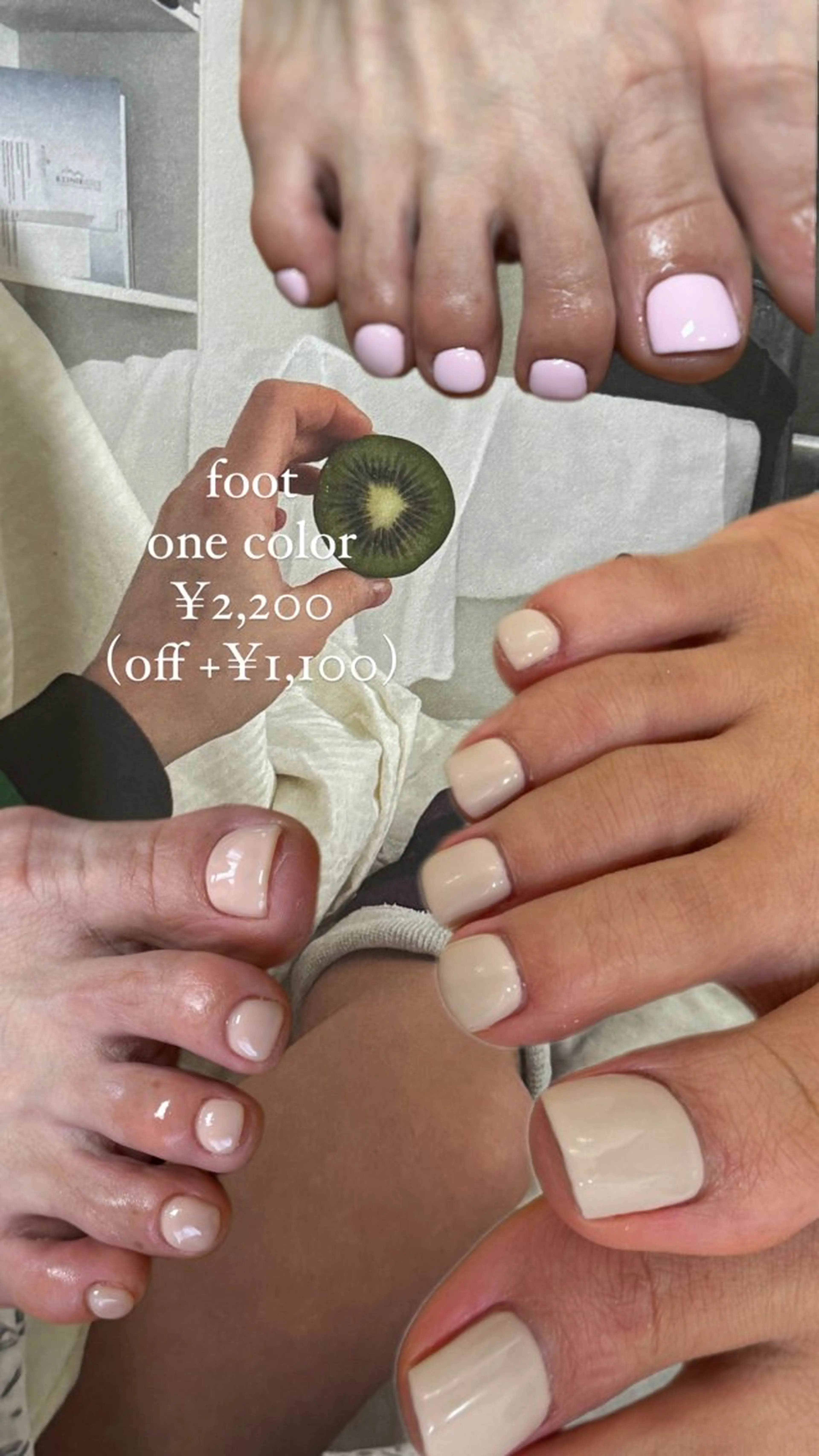 ネイル フットネイル 市川 加奈子のネイルデザイン