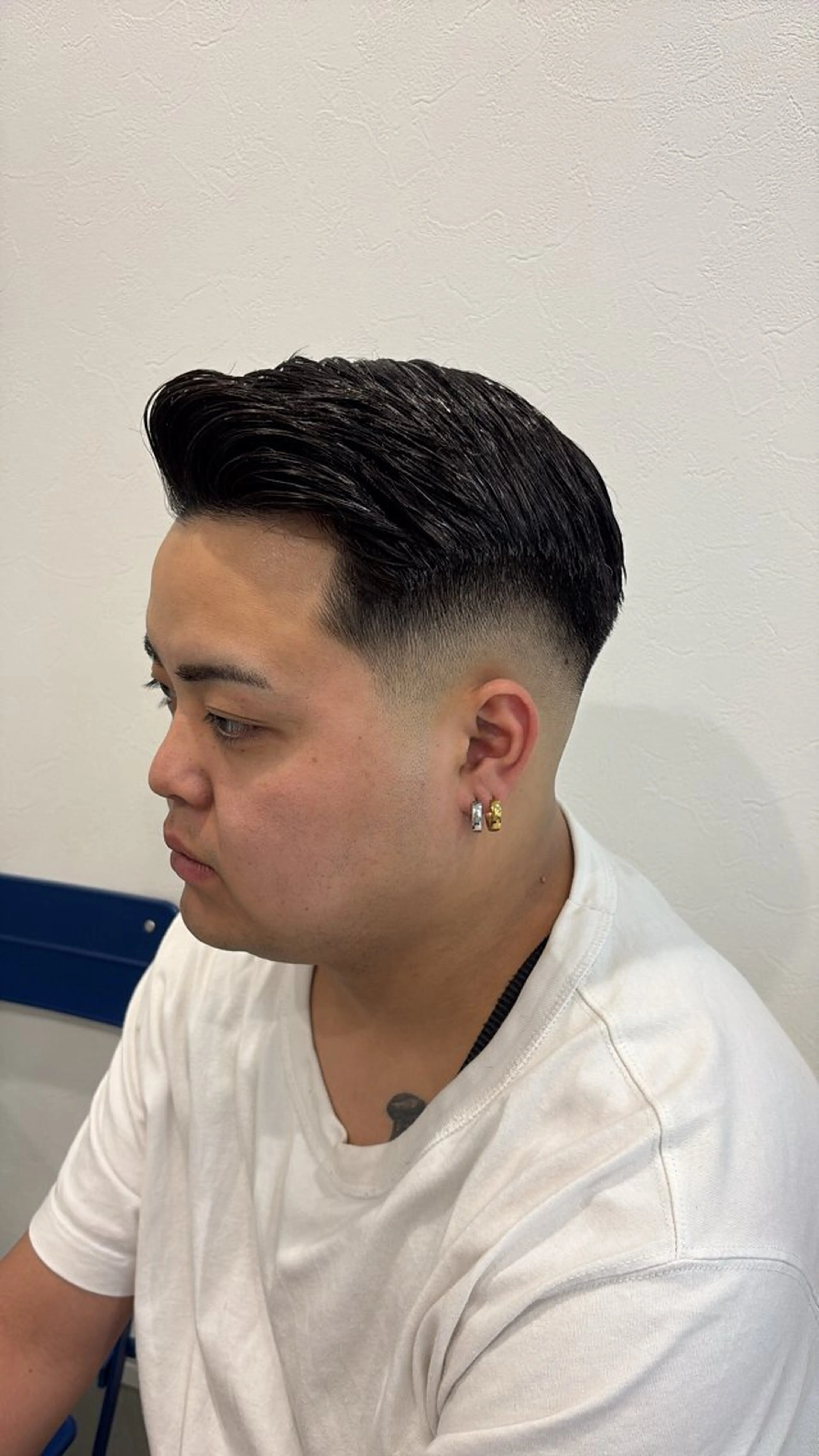 ショート メンズ フェードカット 野田 優真のヘアスタイル