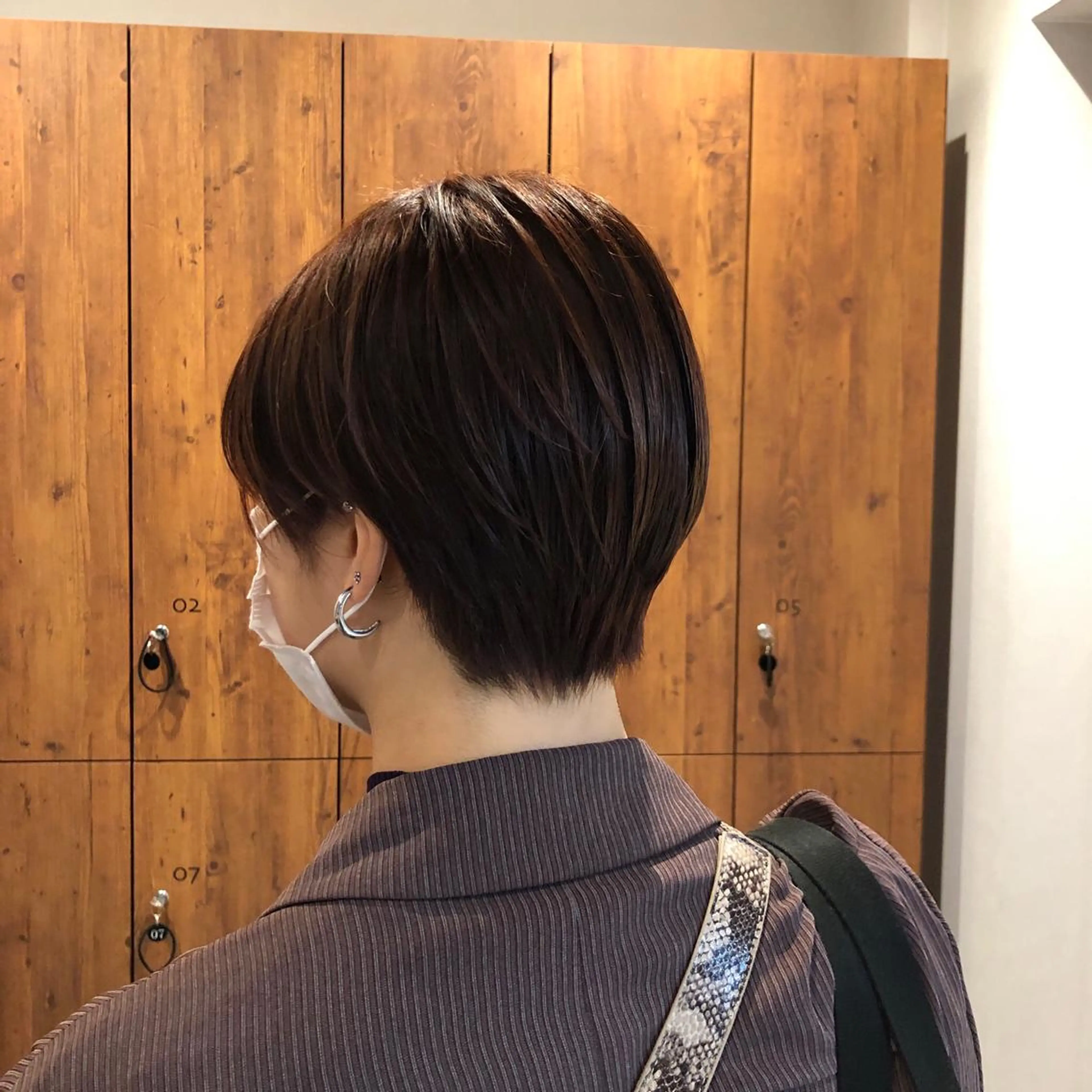 ショート カラー レイヤー,ボブ / 彩未のヘアスタイル