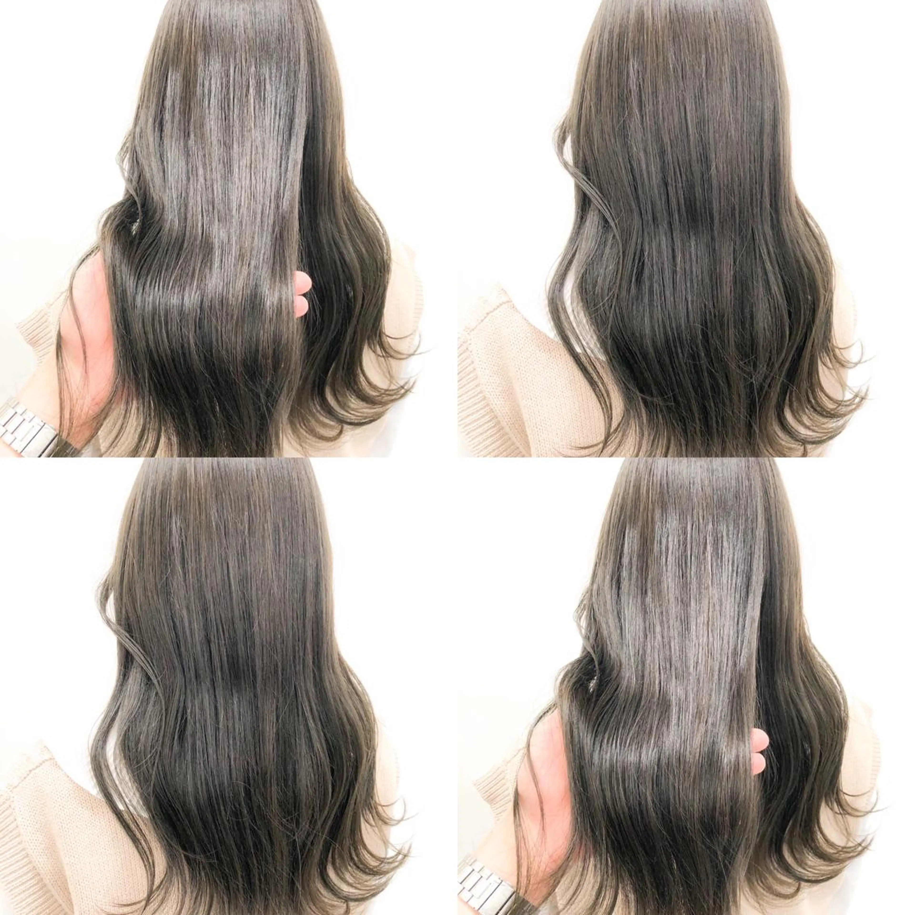 カラー ヘアカラー トリートメント ハイトーン×レイヤー カットTAKUMIのヘアスタイル