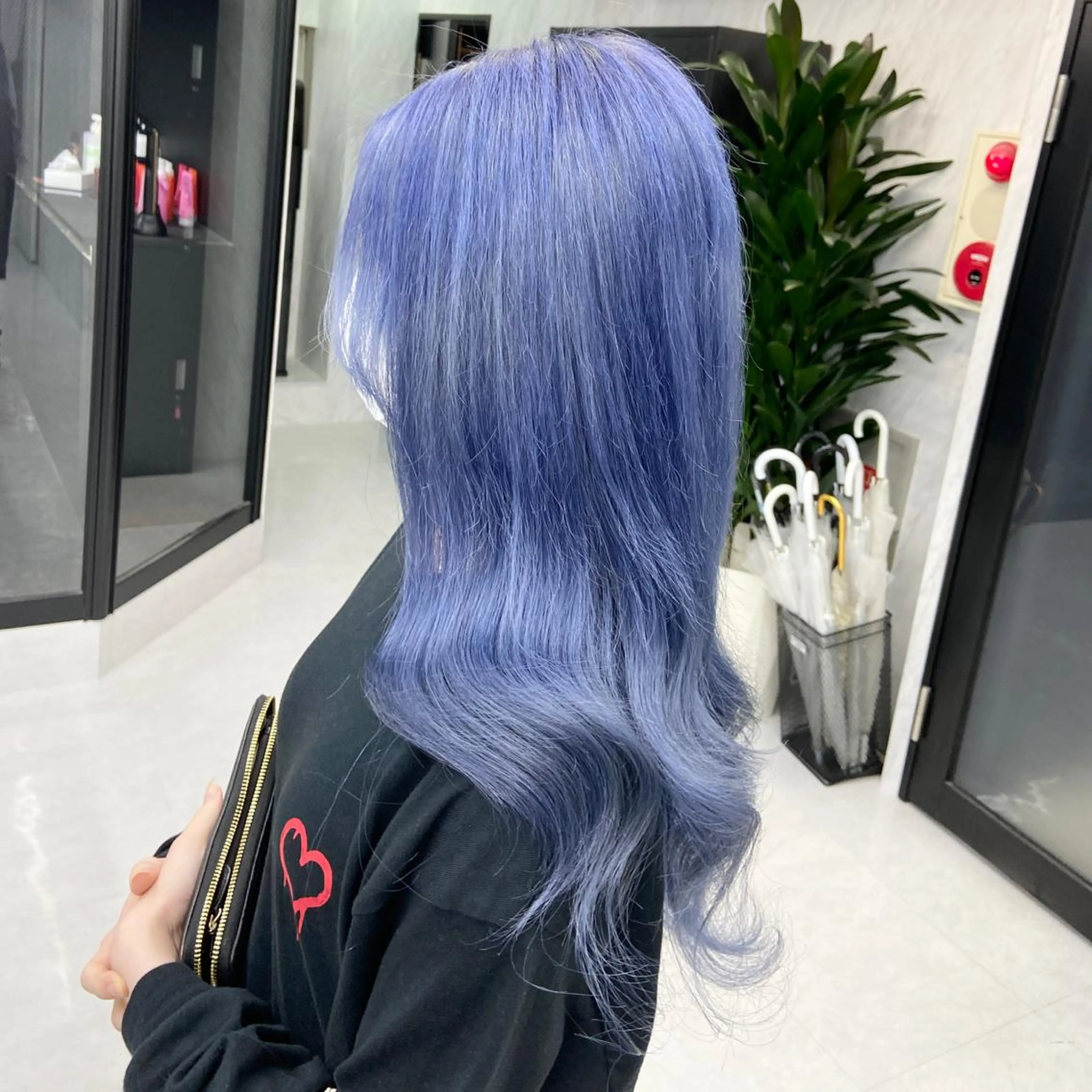 ロング カラー ハイトーンカラー ミルボンAujua認定サロン Ria  OSAKA 梅田所属・メンズ特化/ マンツーマン/Ryuのヘアスタイル