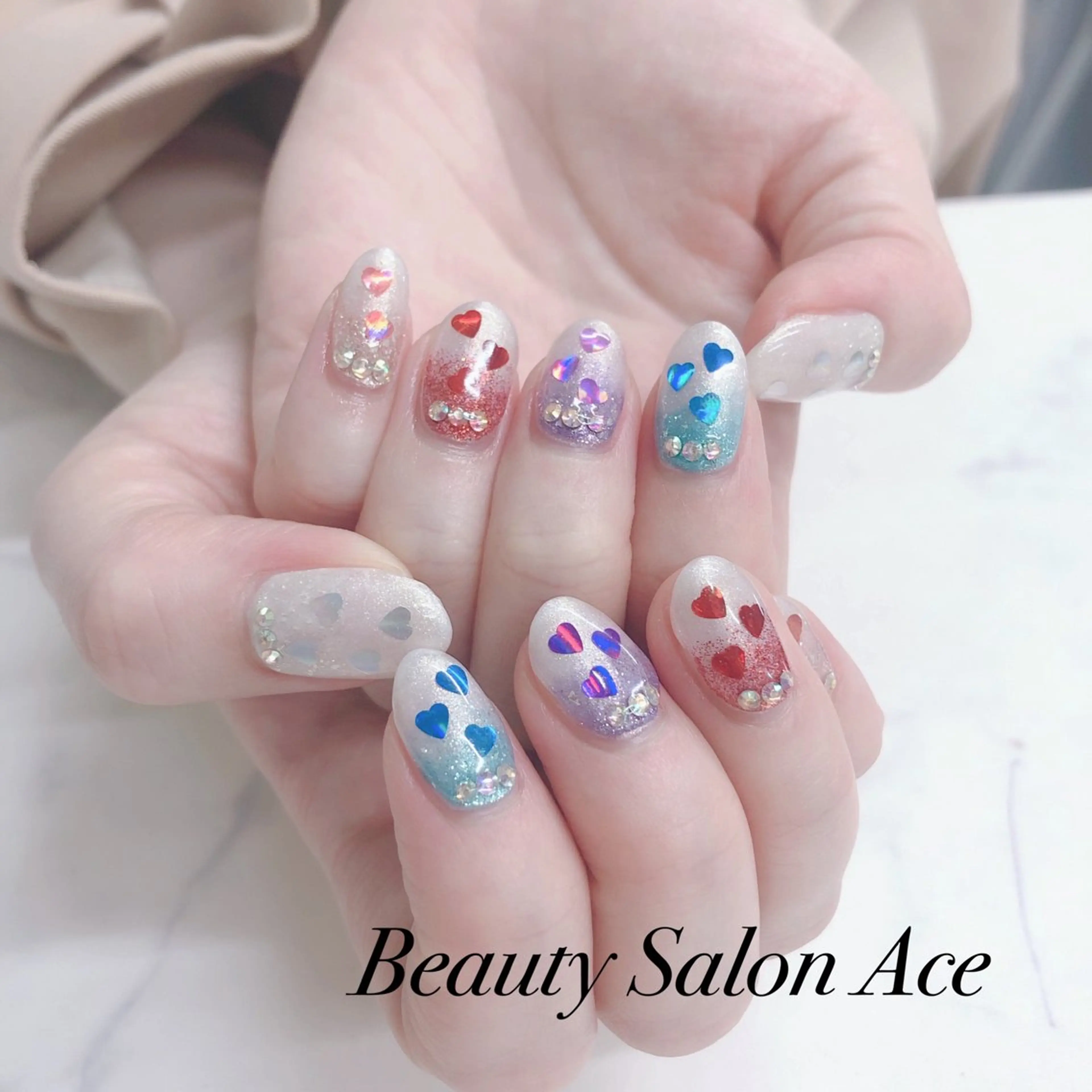 ネイル メンズネイル 冬ネイル ハンドネイル ハンドケア Beauty Salon Ace（ネイルサロン　エース）所属・池袋フィルイン Ace♡Nailのネイルデザイン
