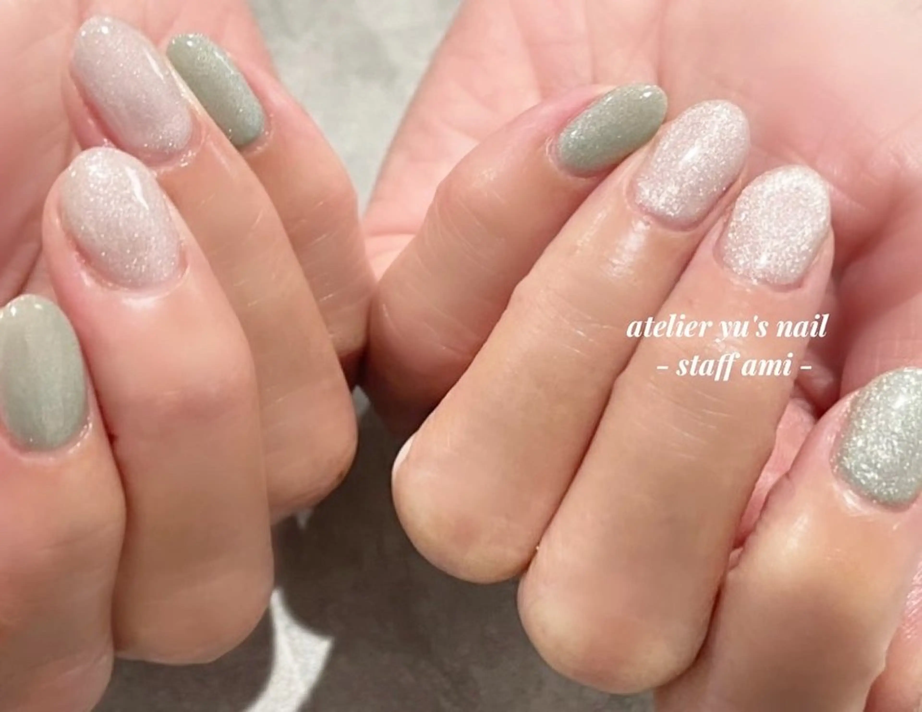ネイル ハンドネイル ハンドケア atelier yu's nailのネイルデザイン