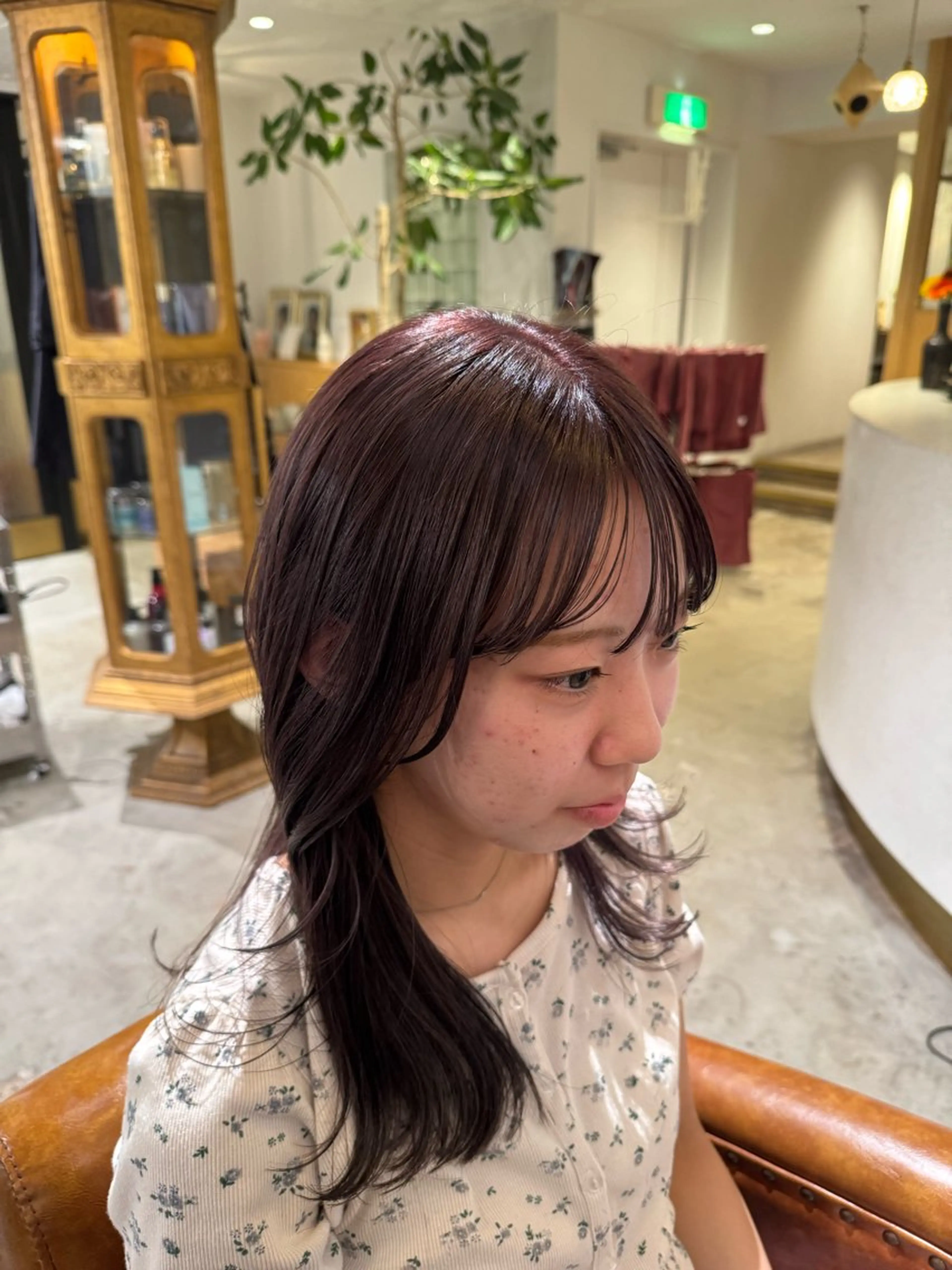 カラー 千田 珠子のヘアスタイル