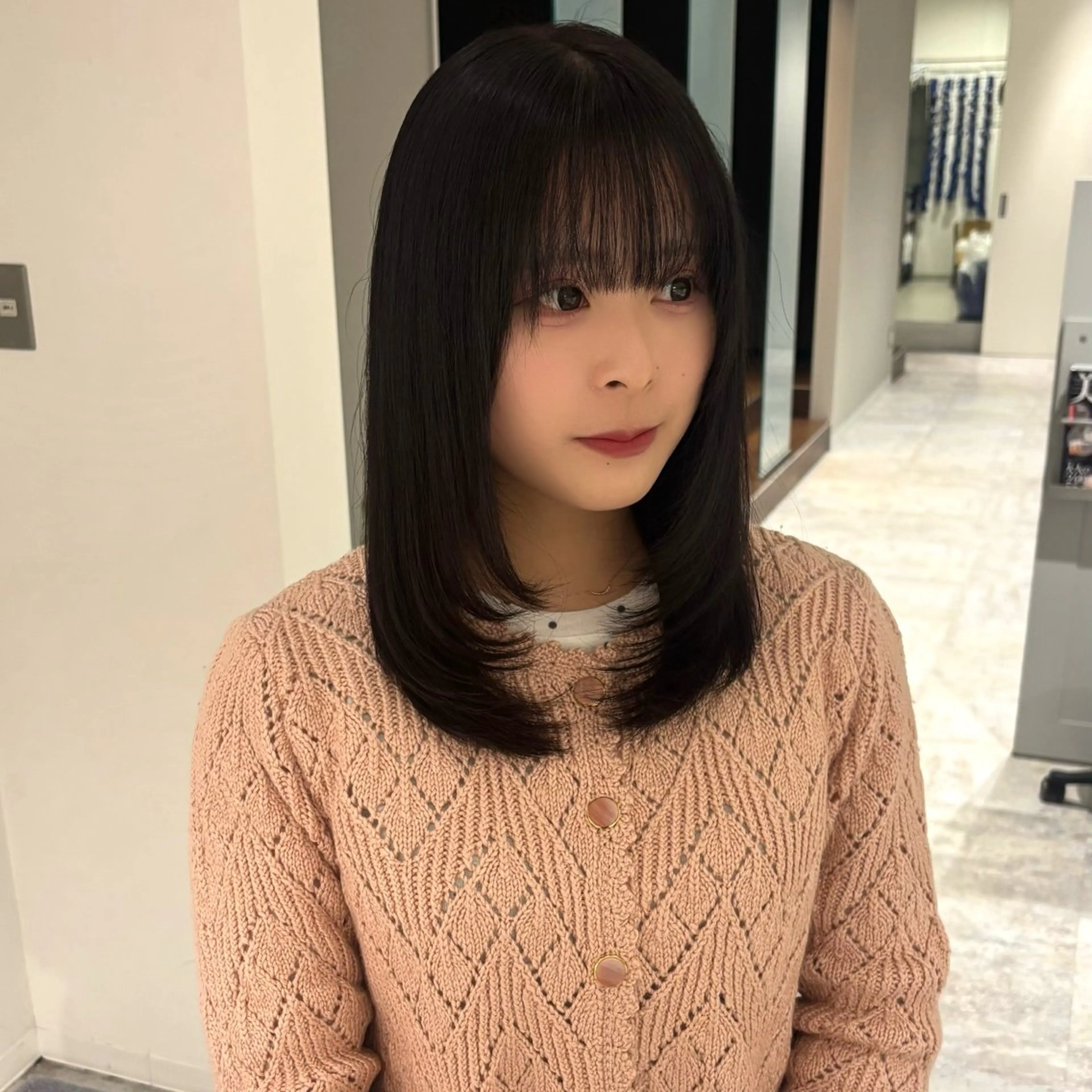 レディースカット＋ワンカラーの写真