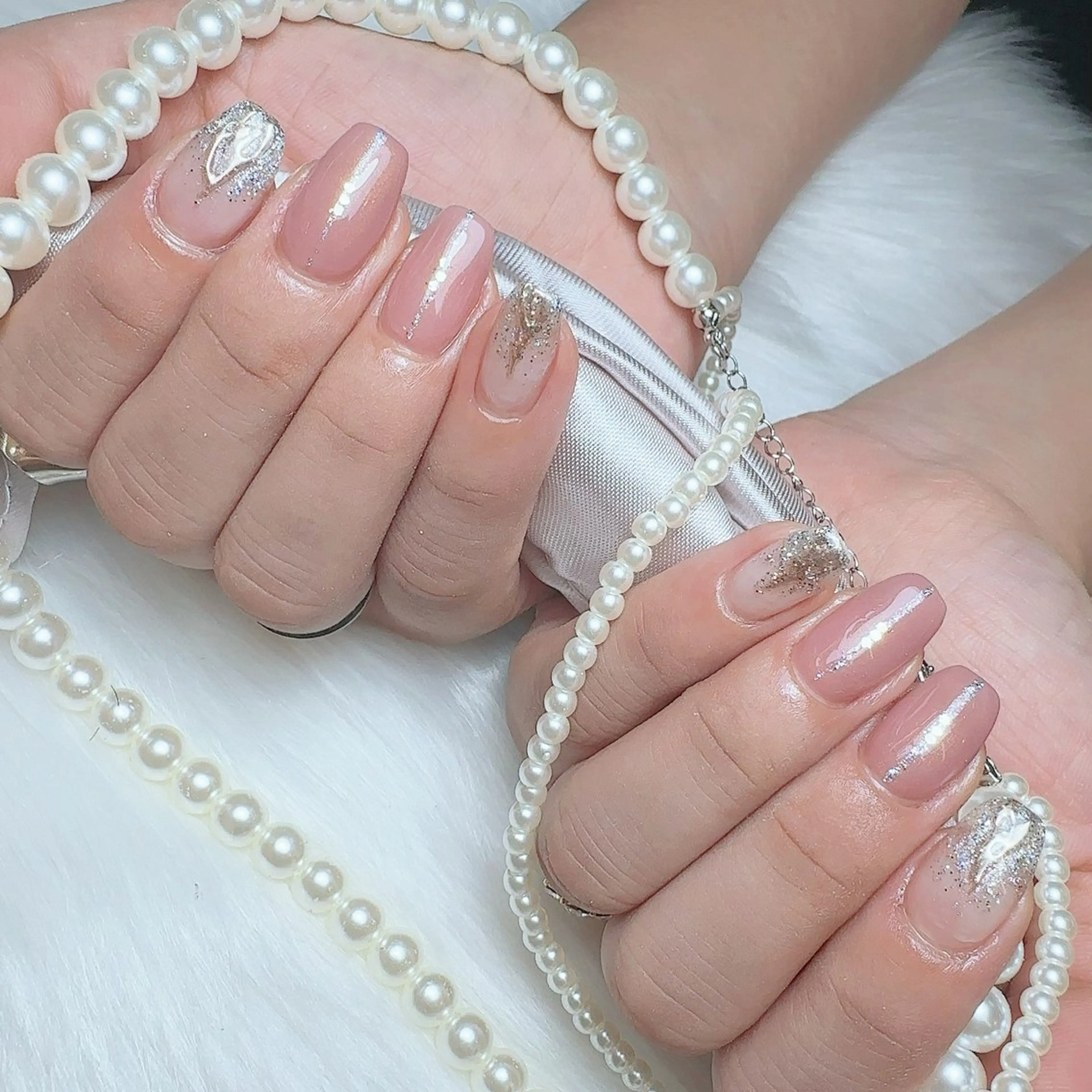 ネイル マグネットネイル 持ち込み ニュアンスネイル 夏ネイル ワンホンネイル ハンドネイル Nailsalon Mimiy..♡のネイルデザイン