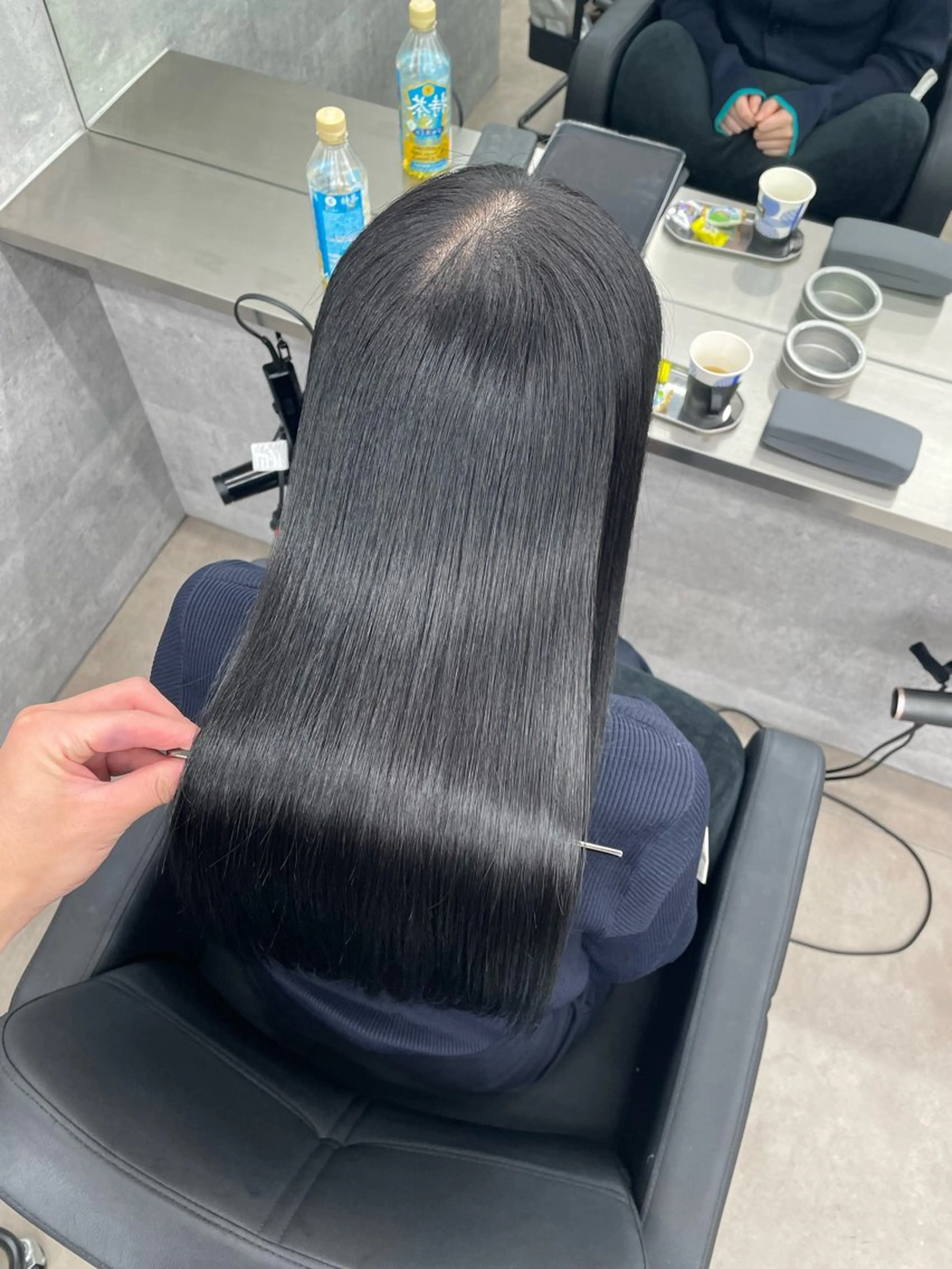 セミロング ヘアカラー トリートメント 縮毛矯正支持率👑 No.1 SORAのヘアスタイル