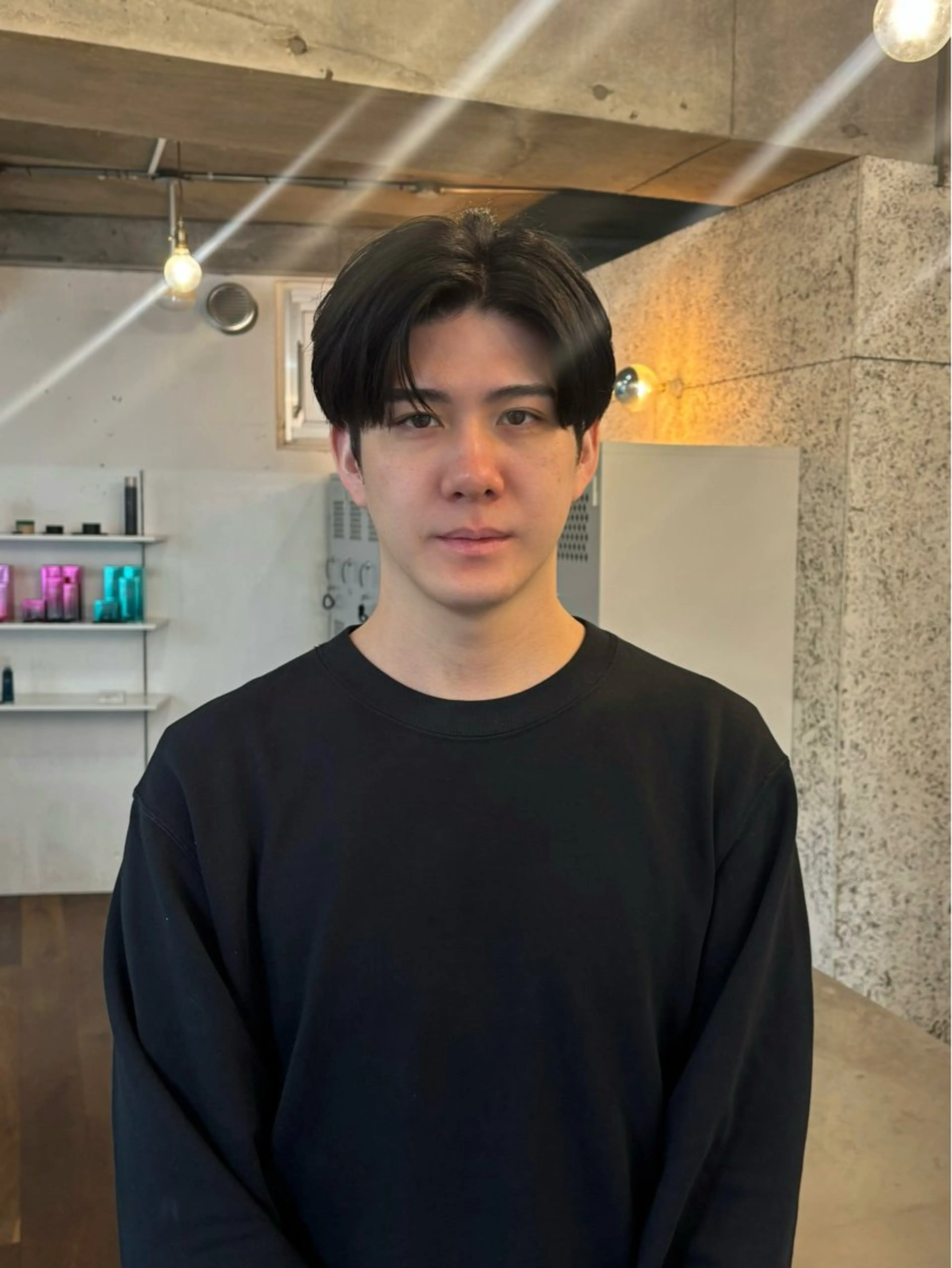 ショート カラー パーマ メンズ fifth 庄子愛彩のヘアスタイル