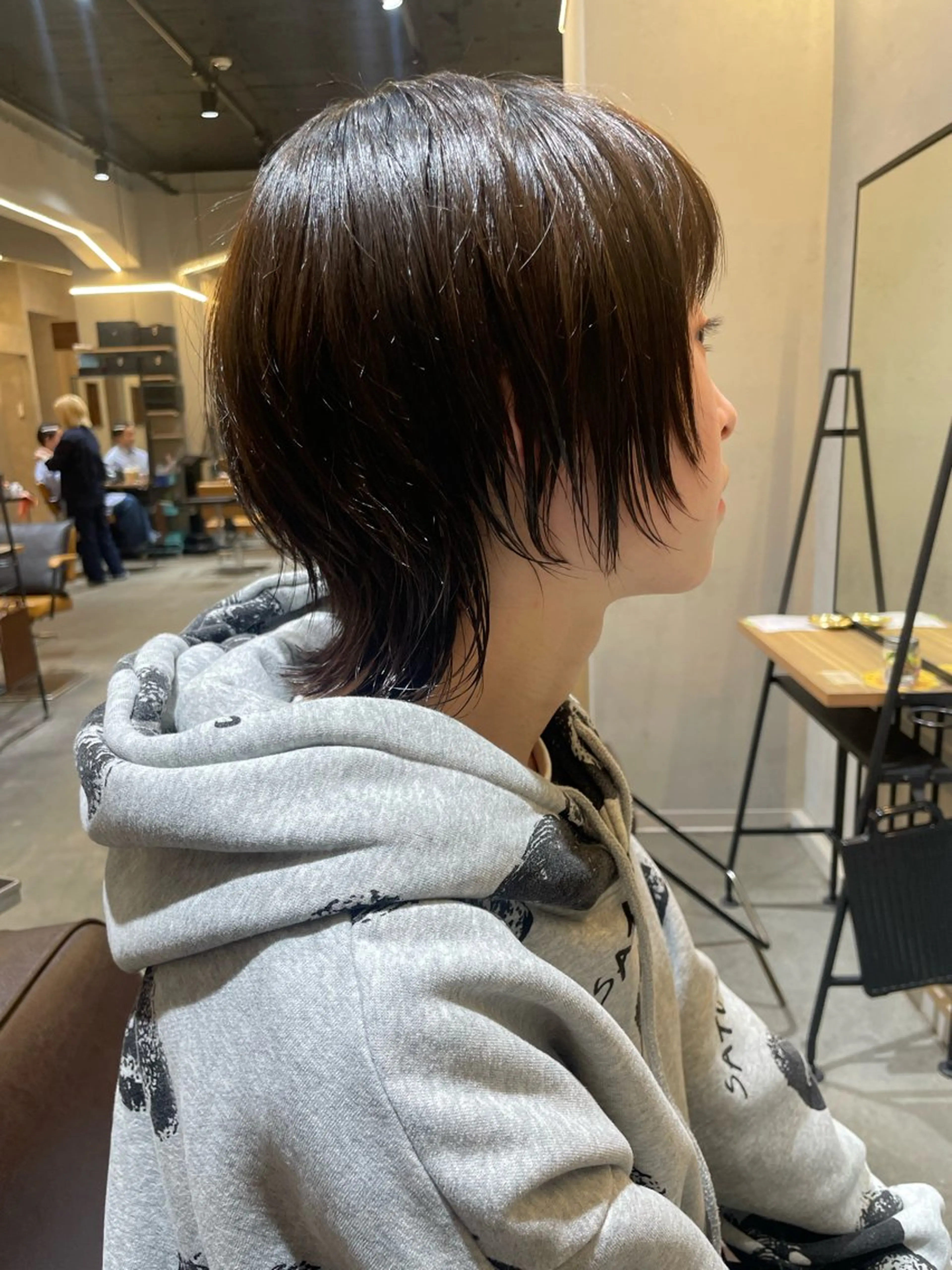 ショート ウルフカット カット ♦️モテ髪創作者 SUGA♦️のヘアスタイル