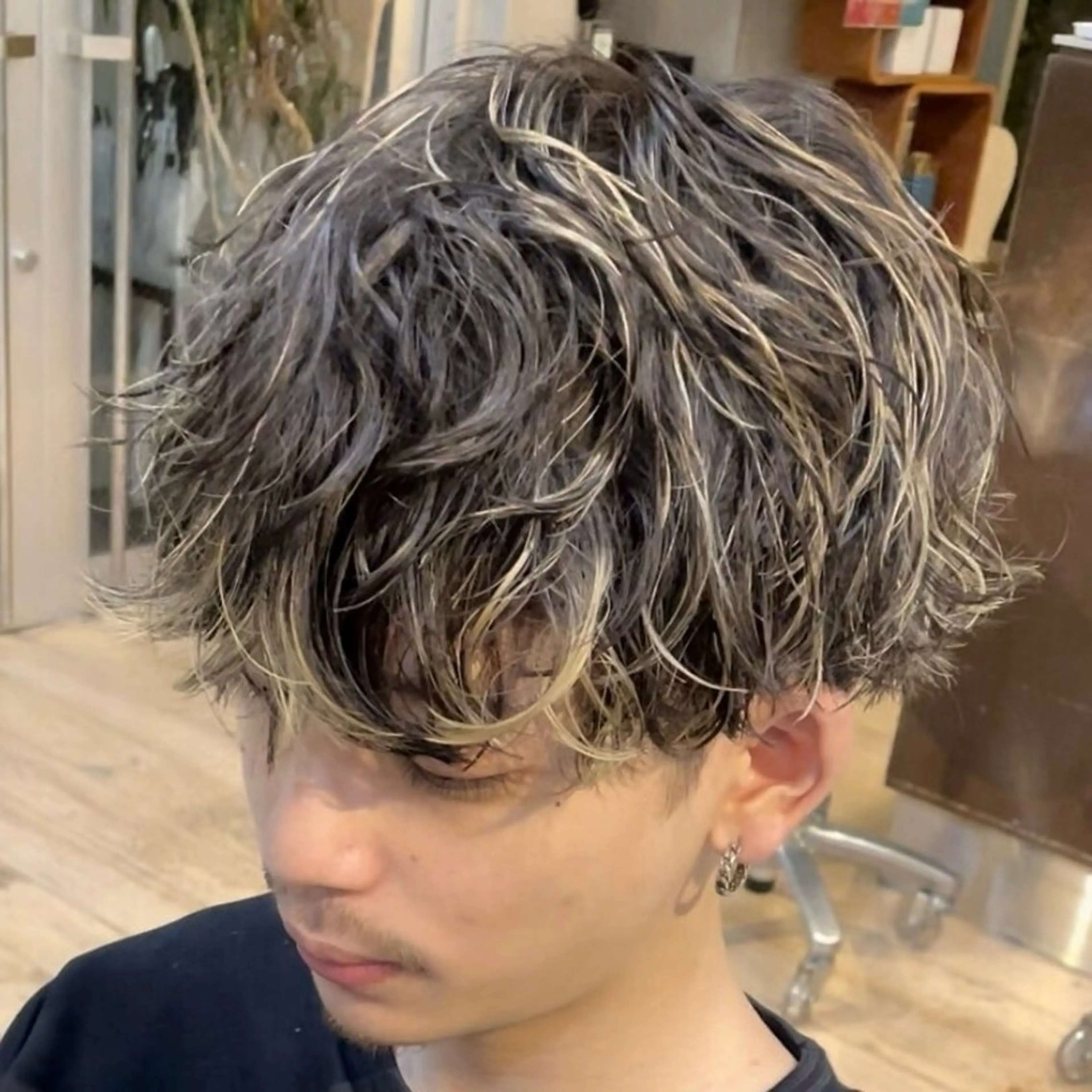 カラー ハイライトカラー ヘアカラー 仙台メンズパーマ/ fifth/丸山佳叶のヘアスタイル