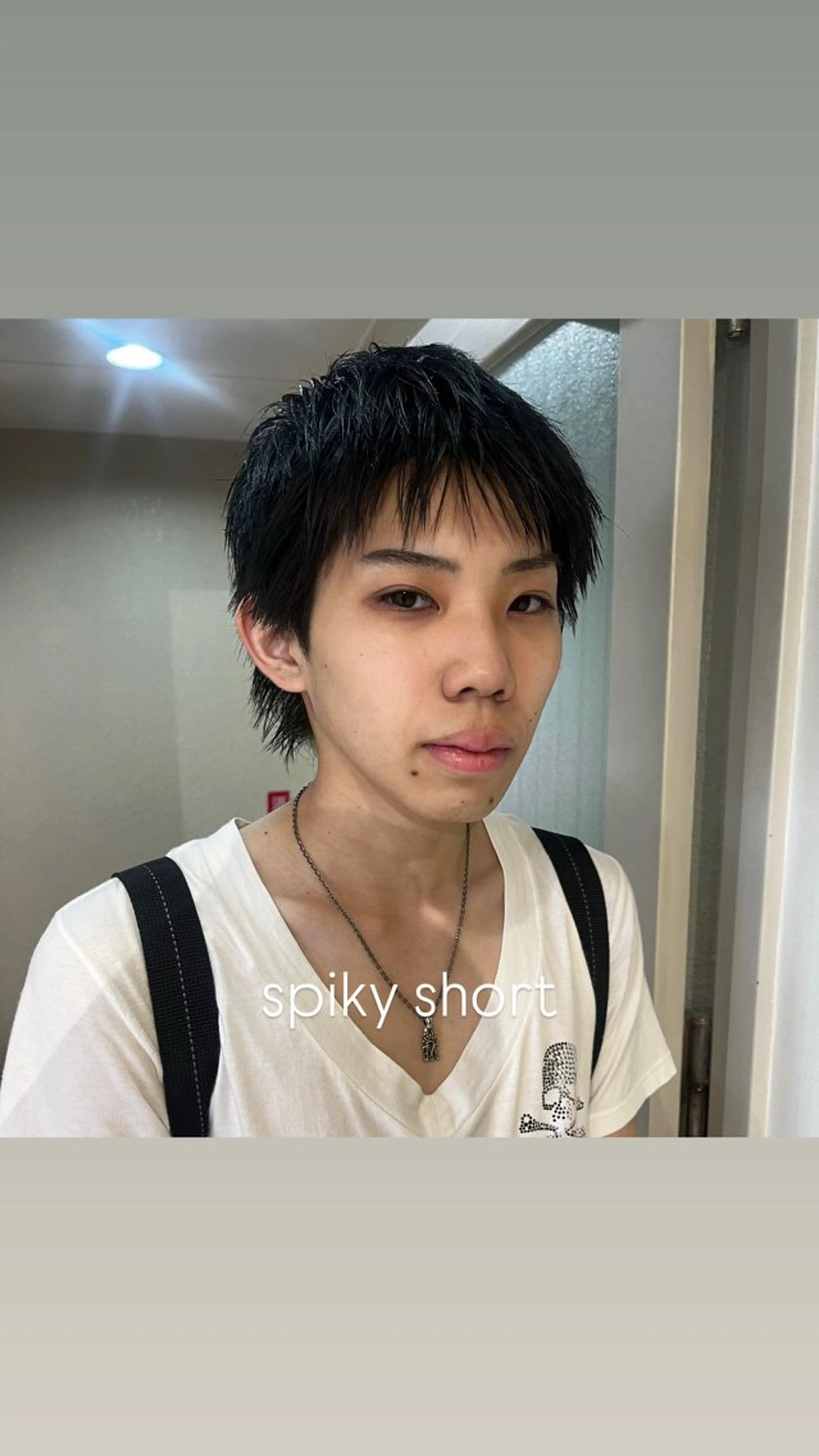 ショート カラー メンズ メンズ就活ヘア ブロンド タマキ/似合わせ カット/Wカラーのヘアスタイル