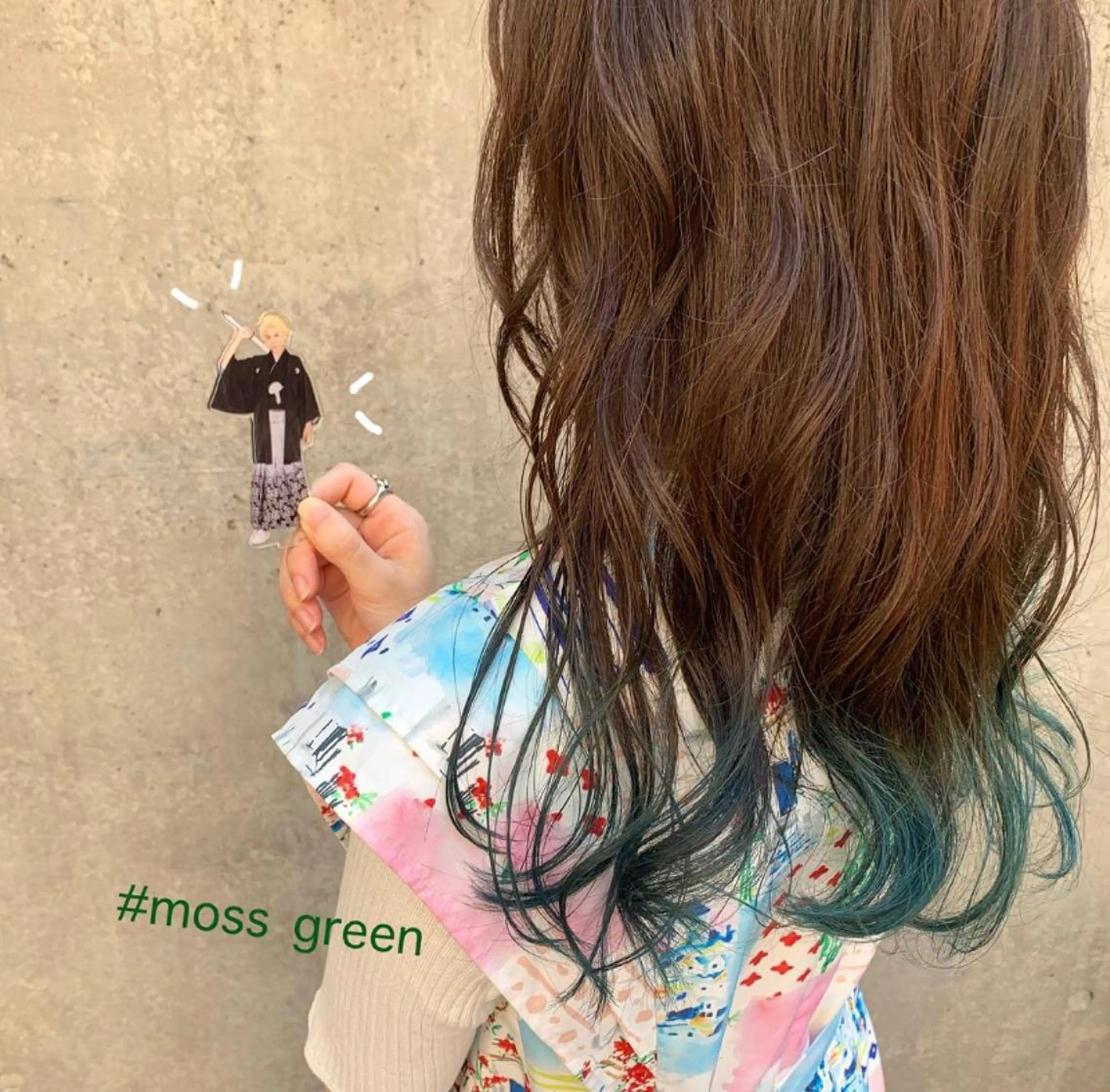 ロング カラー ブリーチ 🌷お洒落推しカラー moe🐰🌷のヘアスタイル