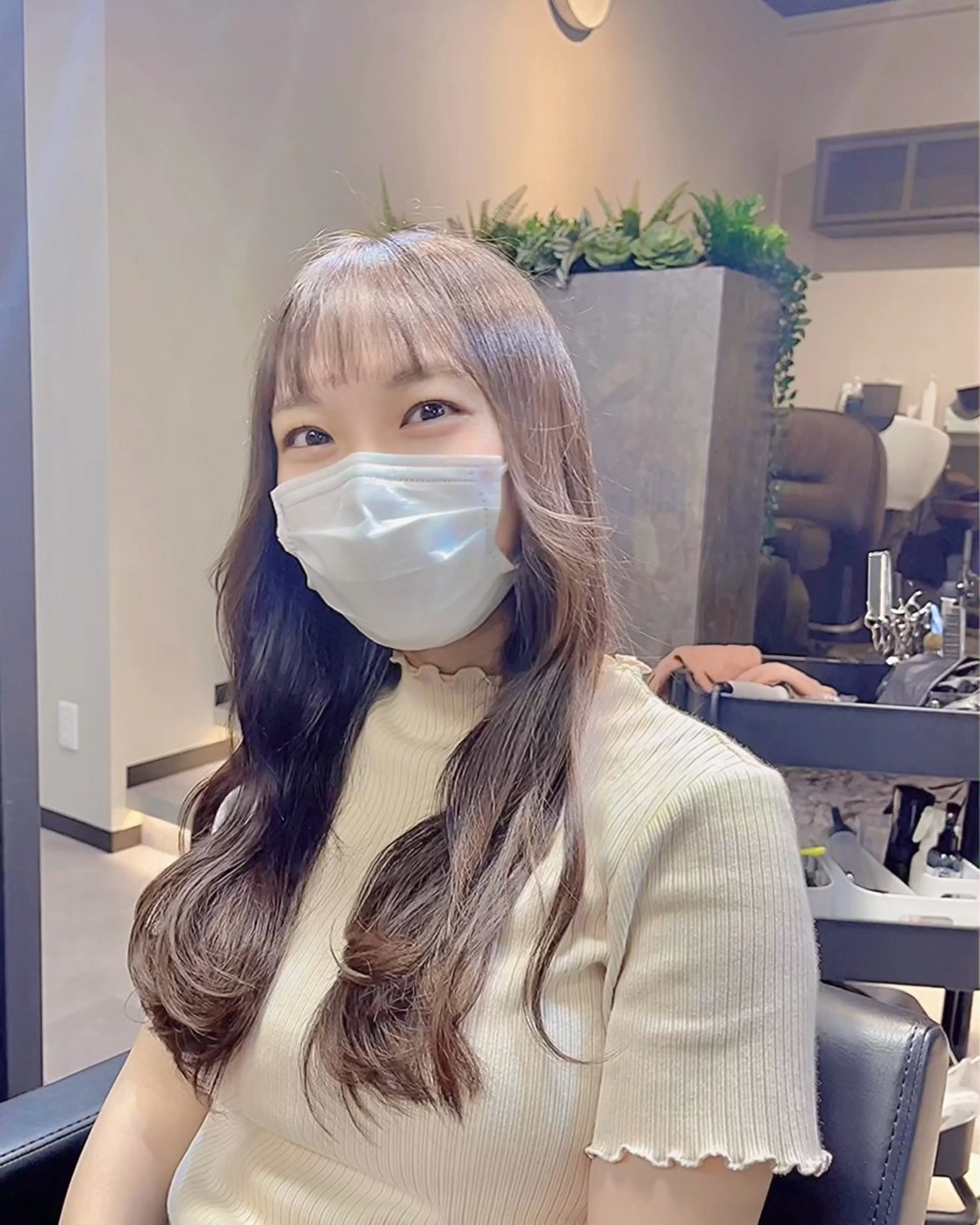 ロング カラー 髪質改善 ♦️髪質改善縮毛矯正 美髪💍谷口克也♦️のヘアスタイル